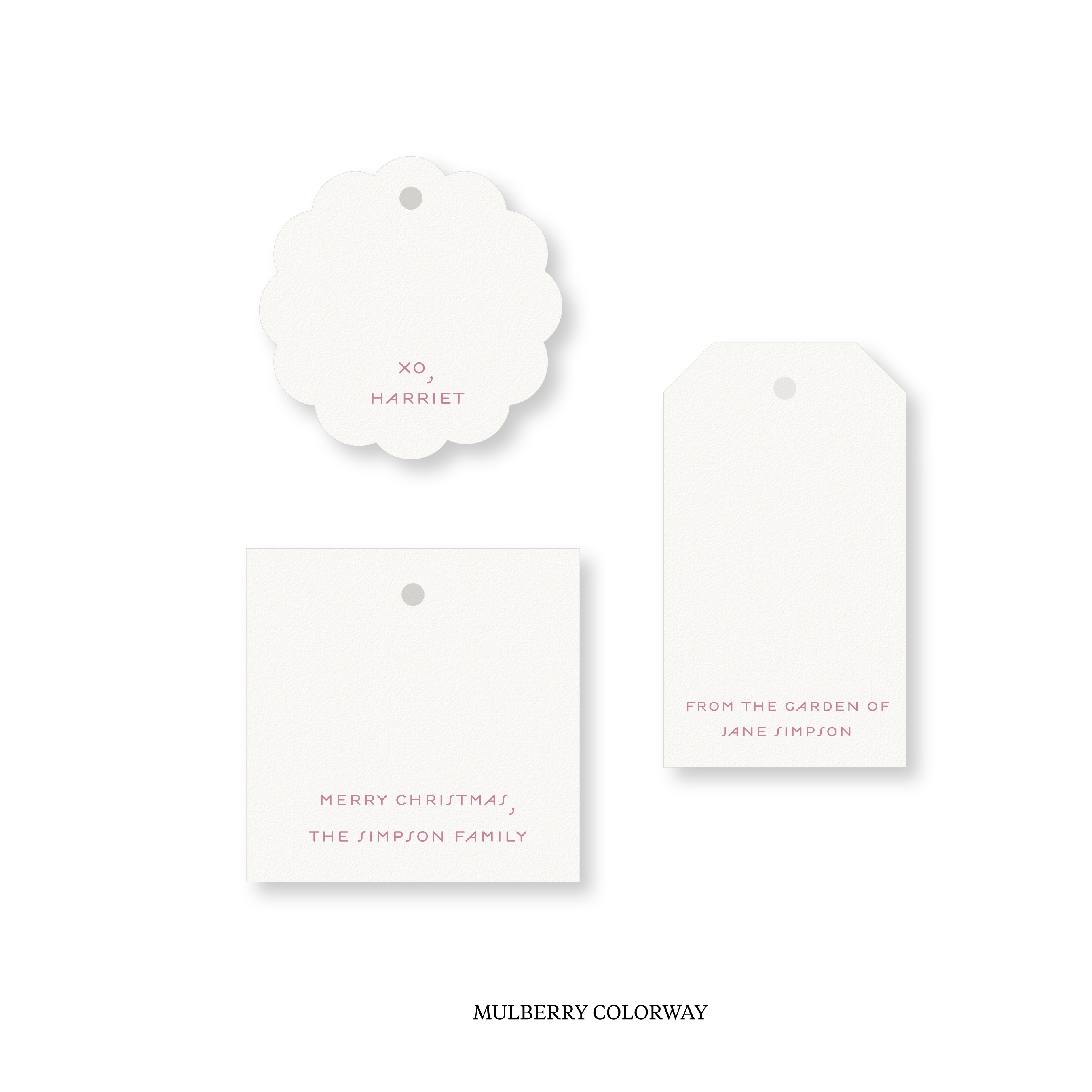 Simpson Classic Printed Tag