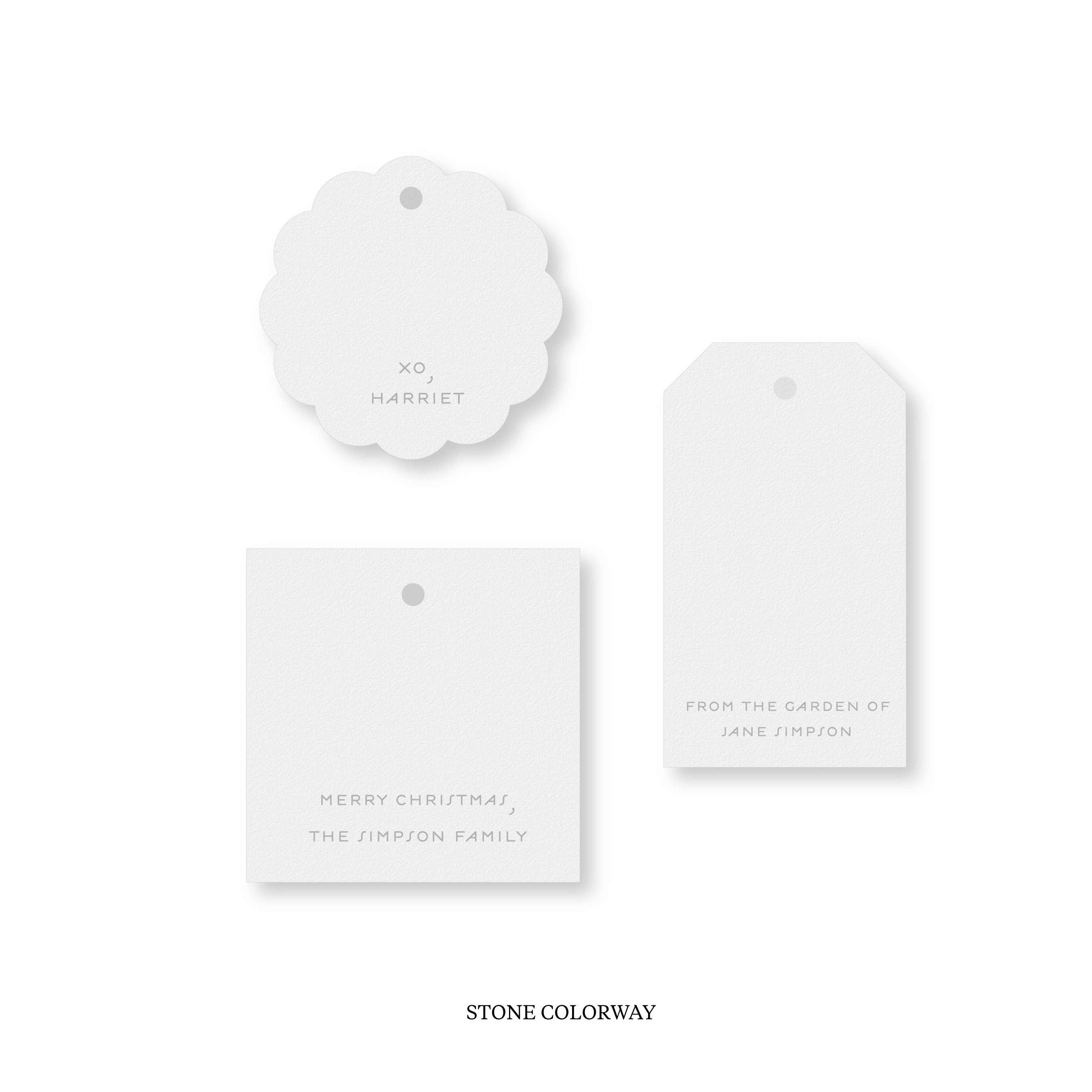 Simpson Classic Printed Tag
