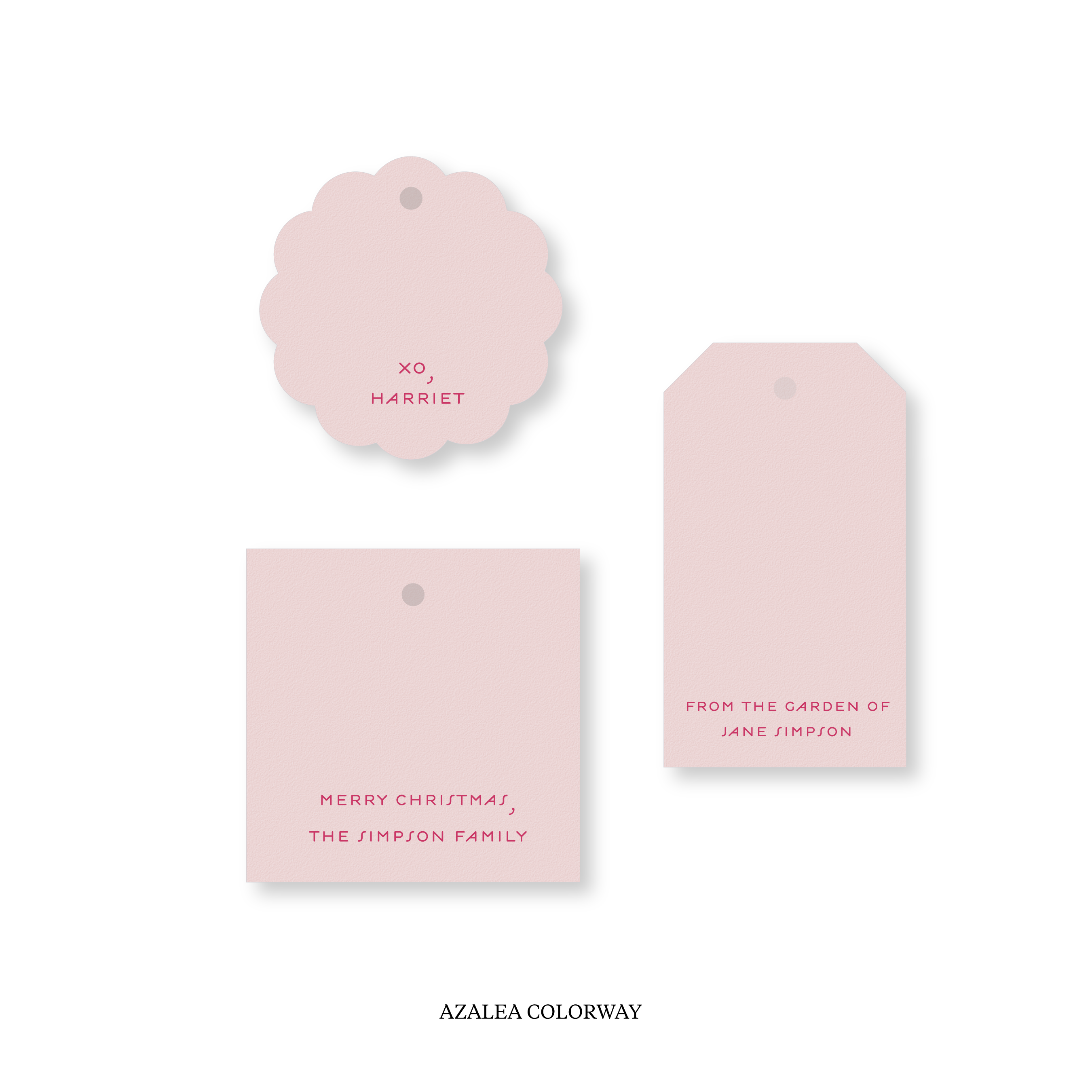 Simpson Classic Printed Tag