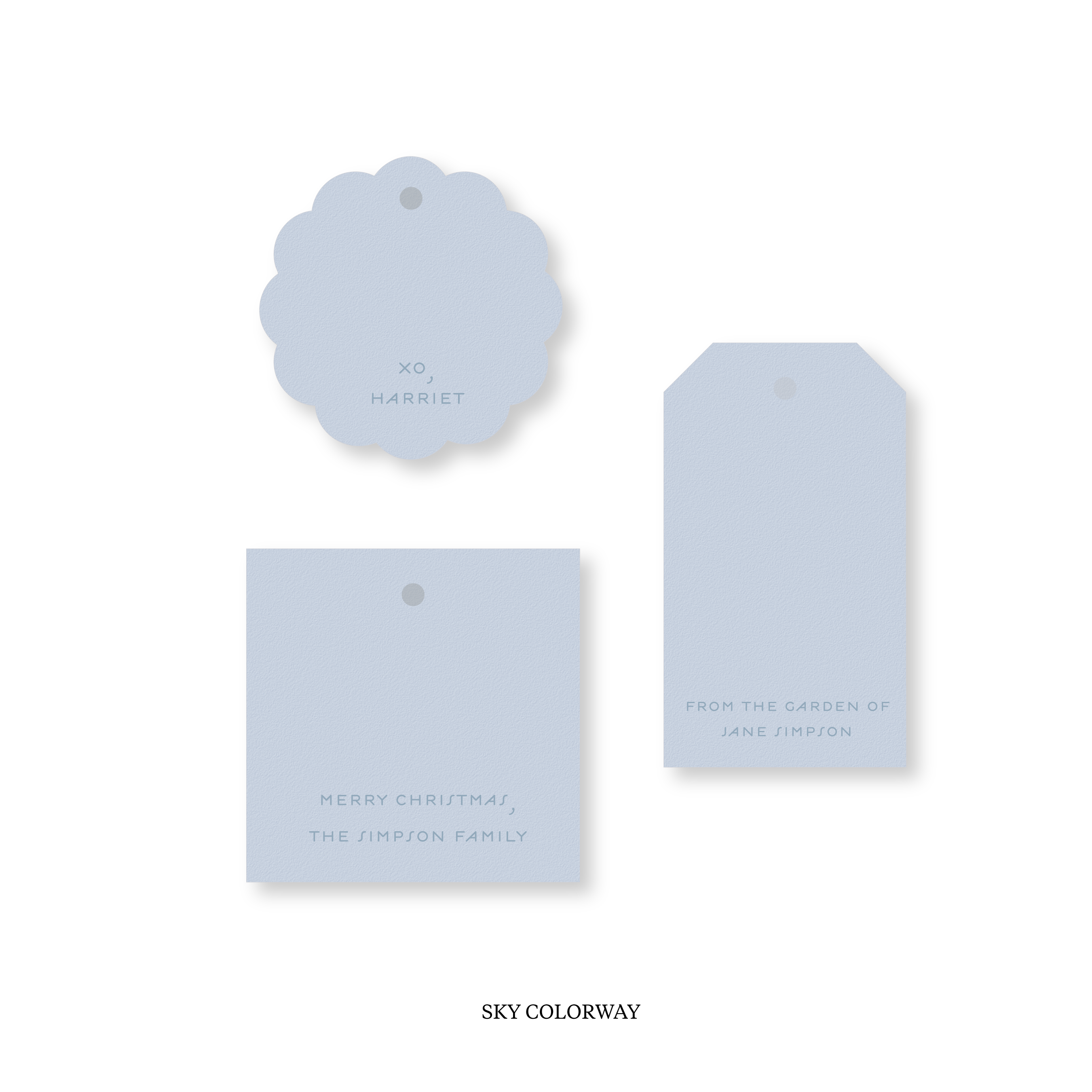 Simpson Classic Printed Tag