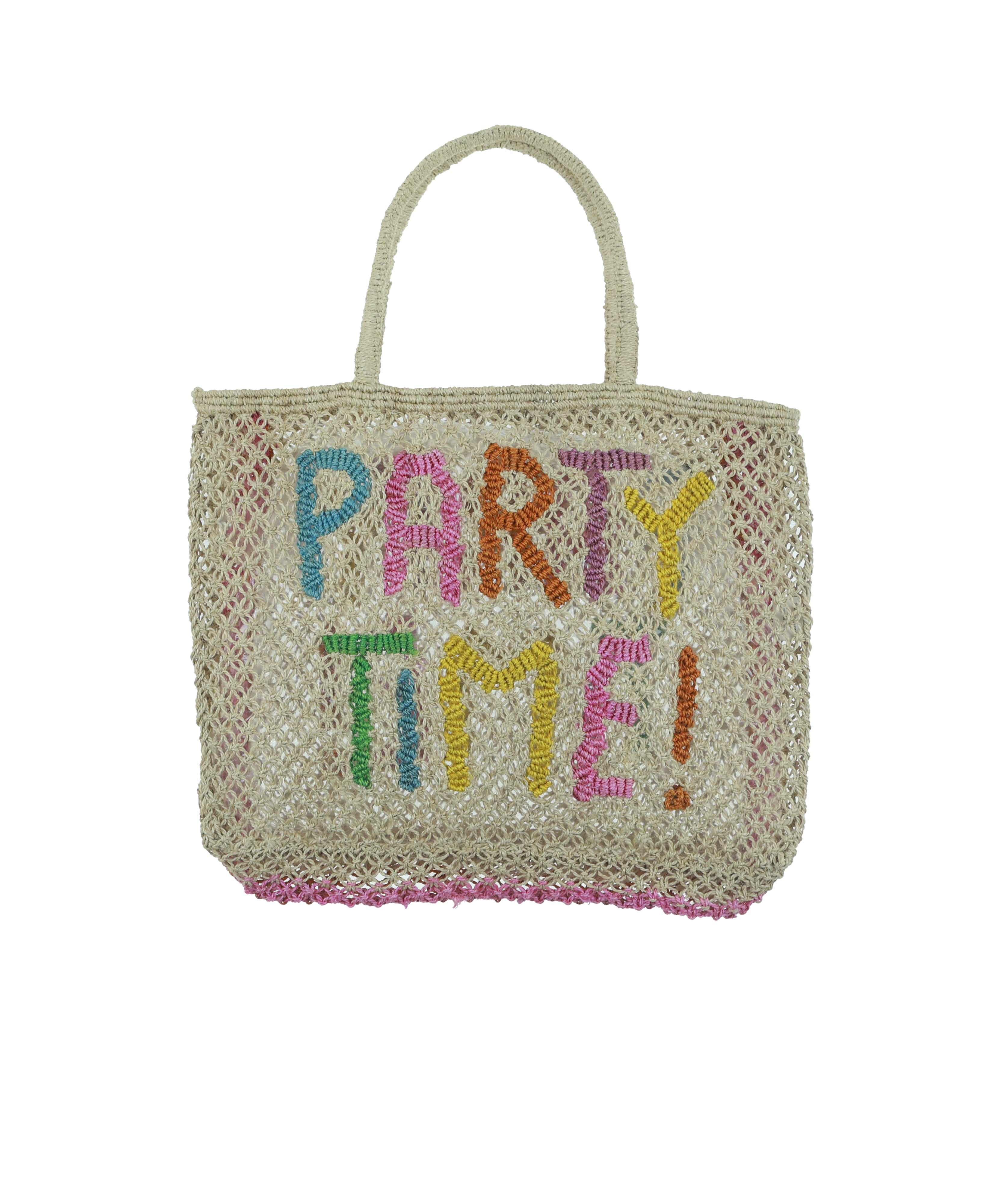 Party Time Jute Tote