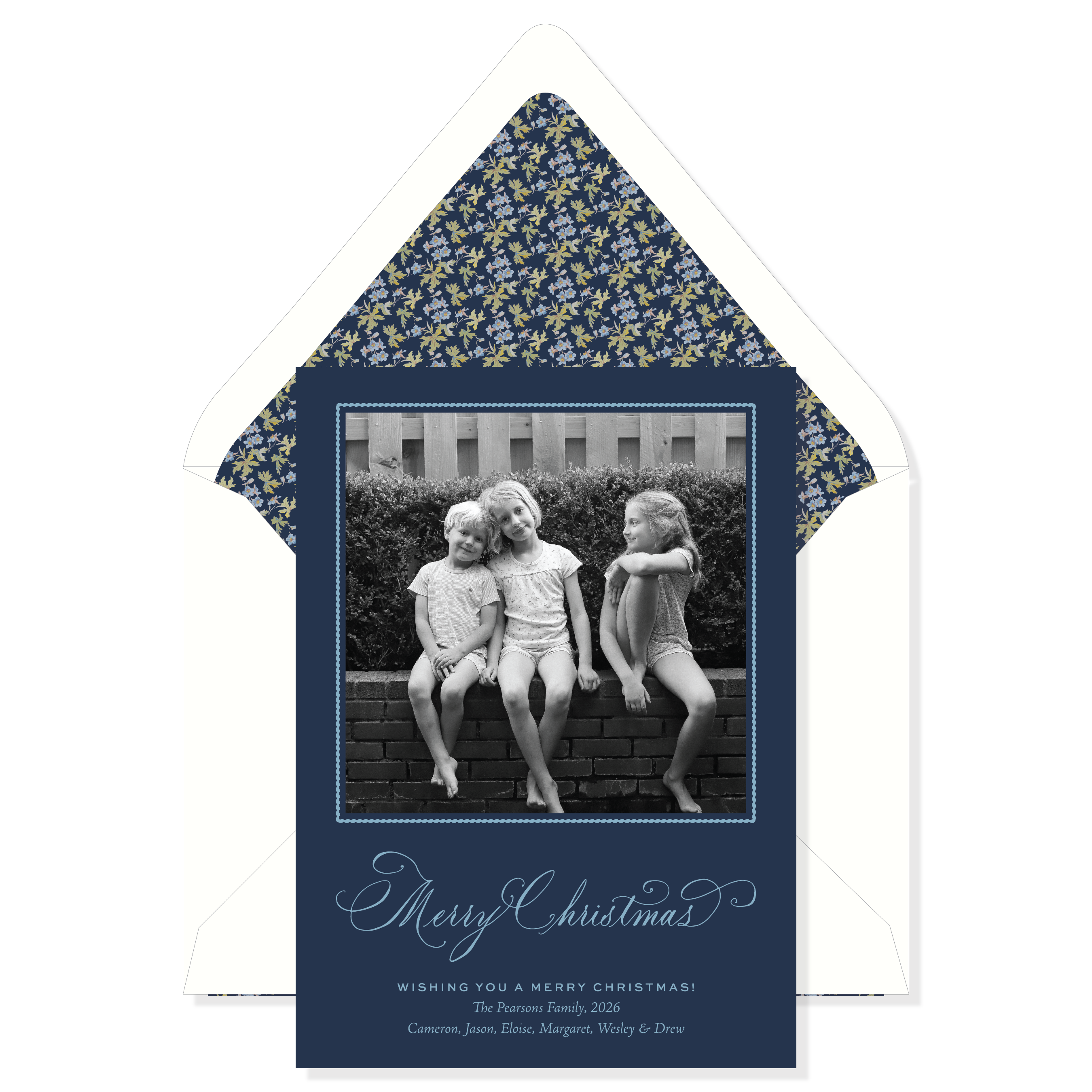 Stagshaw Garden Classic Printed Holiday Card