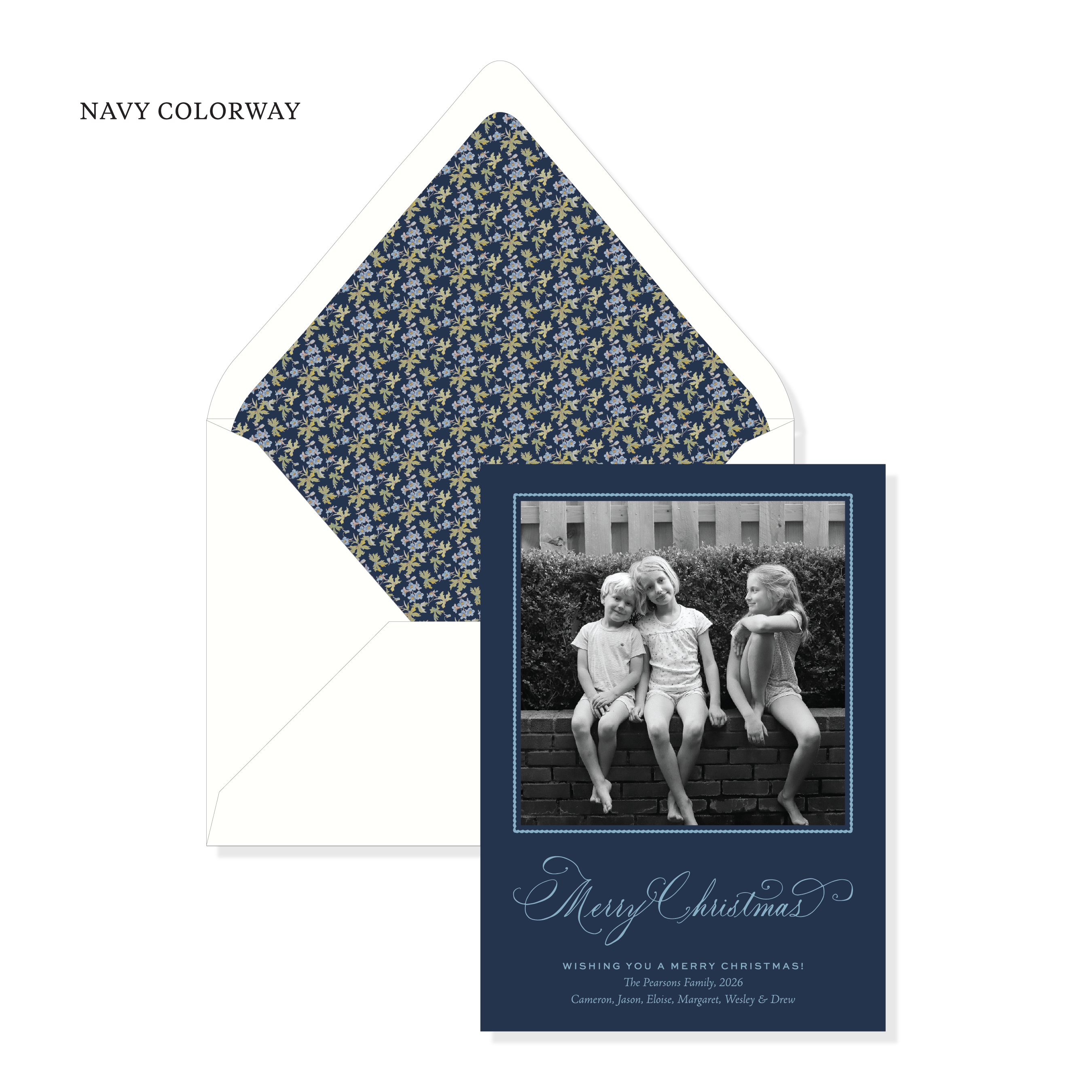 Stagshaw Garden Classic Printed Holiday Card