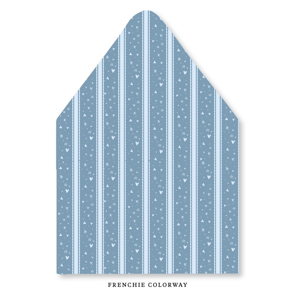 Stars & Hearts Stripe Envelope Liner