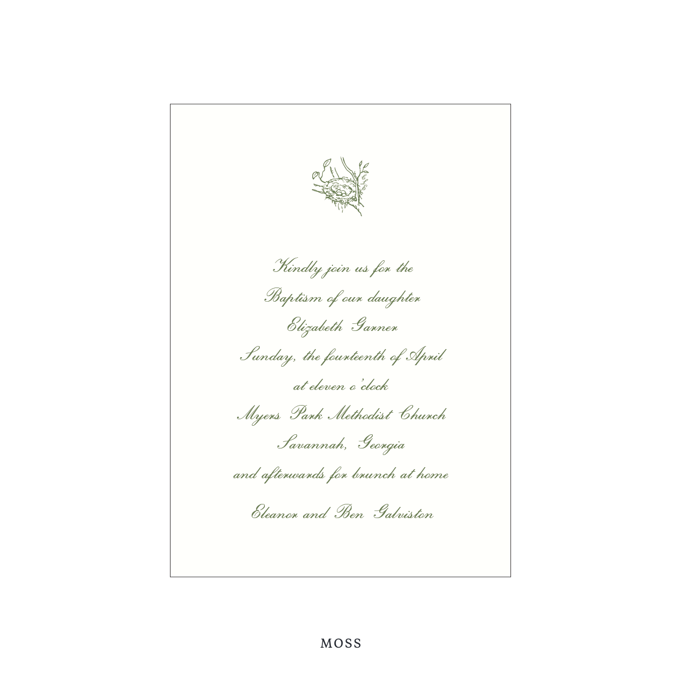 Surrey Religious Celebration Invitation