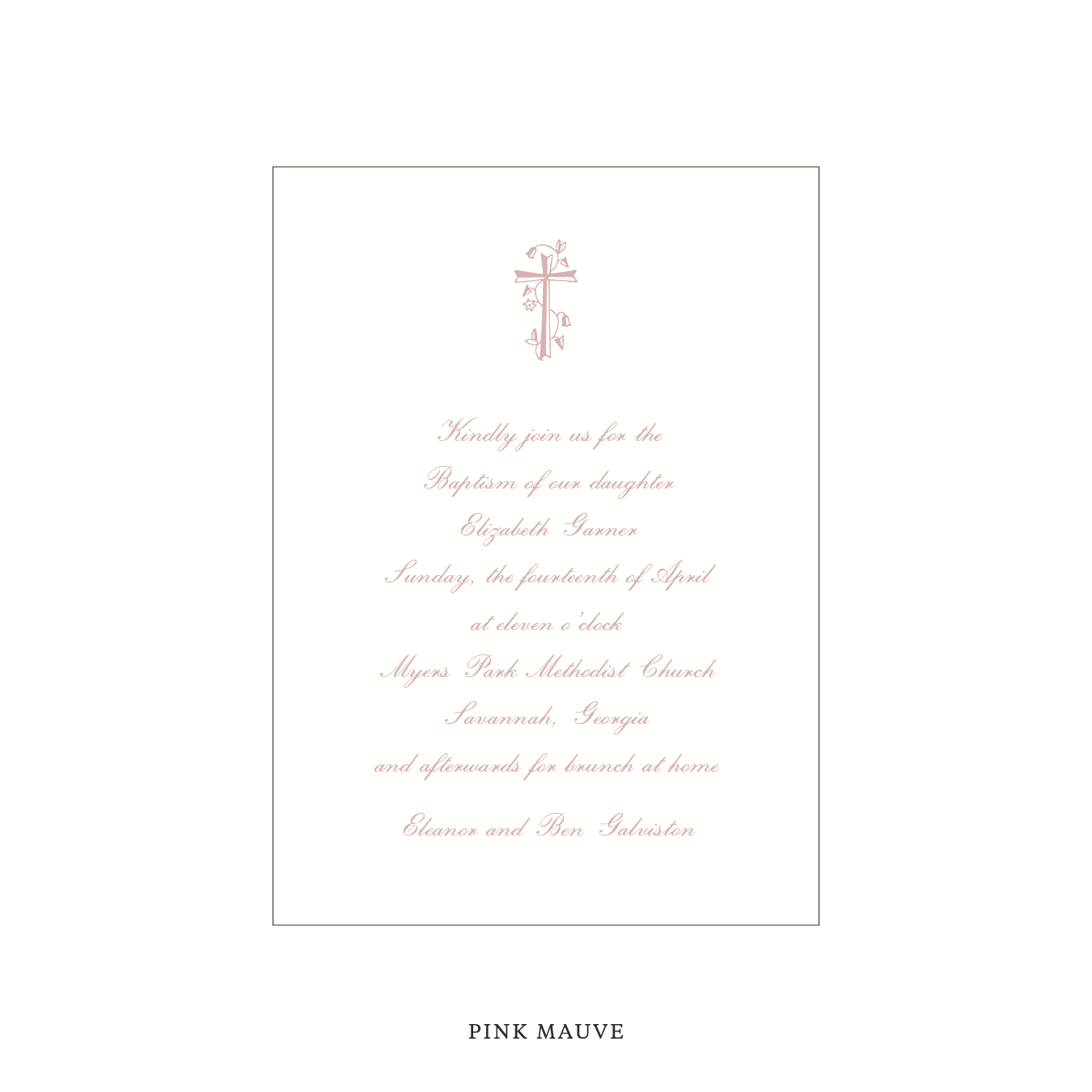 Surrey Religious Celebration Invitation