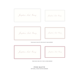 Surrey Laid Paper Gift Enclosures