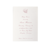Surrey Motif Baby Shower Invitation