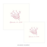 Surrey Motif Cocktail Napkin
