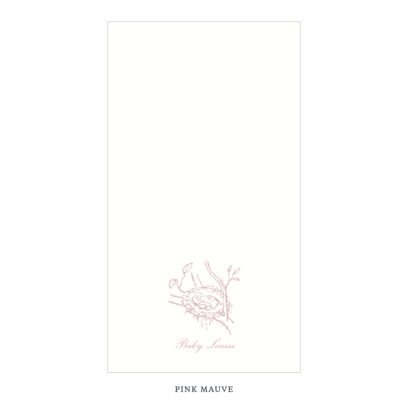 Surrey Motif Dinner Napkin