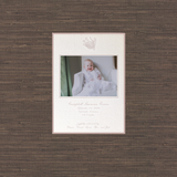 Surrey Motif Photo Birth Announcement