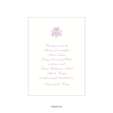 Sutton Religious Celebration Invitation