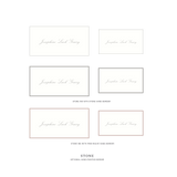 Sutton Laid Paper Gift Enclosures