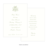 Sutton Motif Baby Shower Invitation