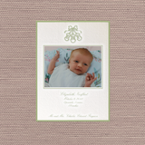 Sutton Motif Photo Birth Announcement