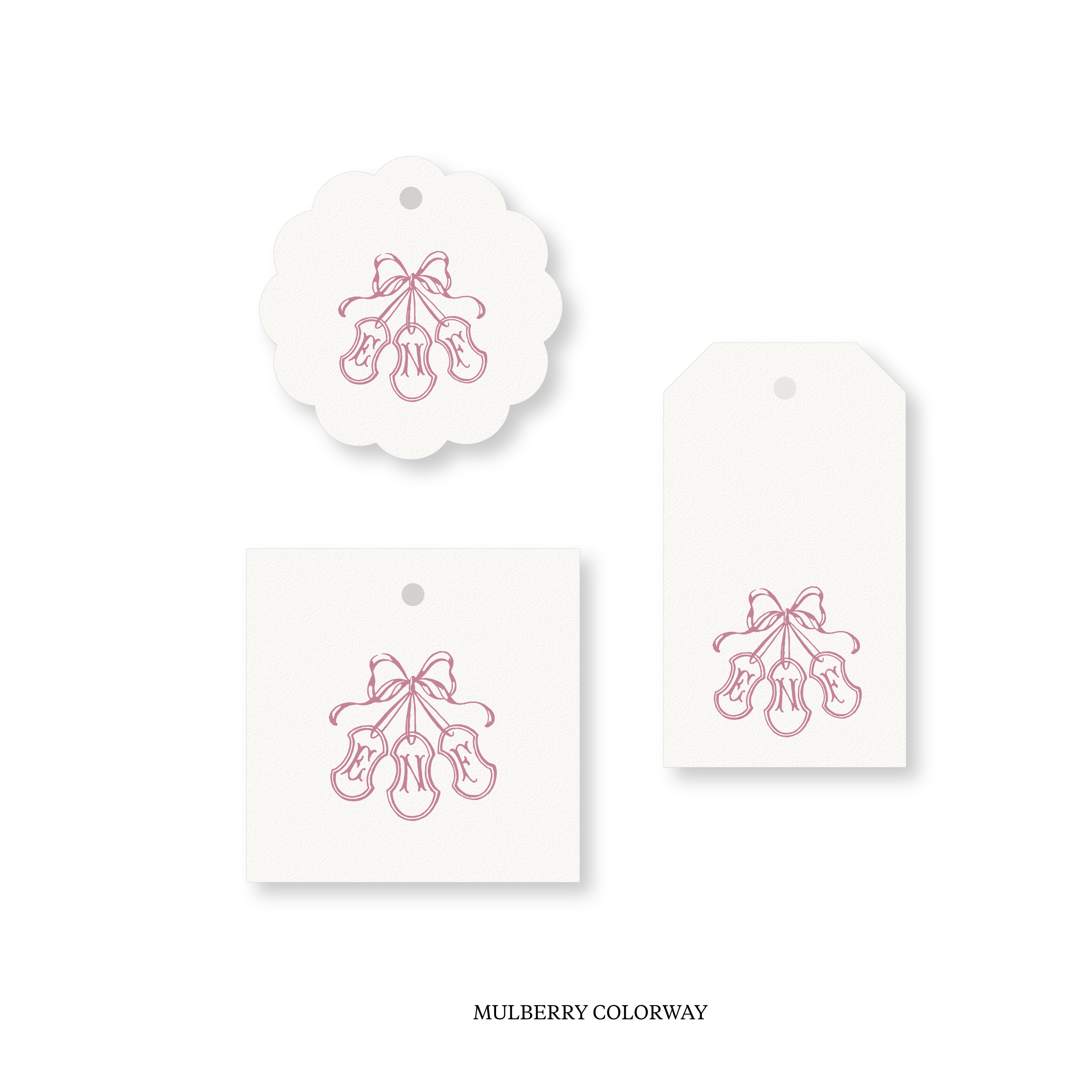 Sutton Motif Classic Printed Tag