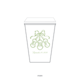 Sutton Motif Paper Cup | 12 oz with Lid