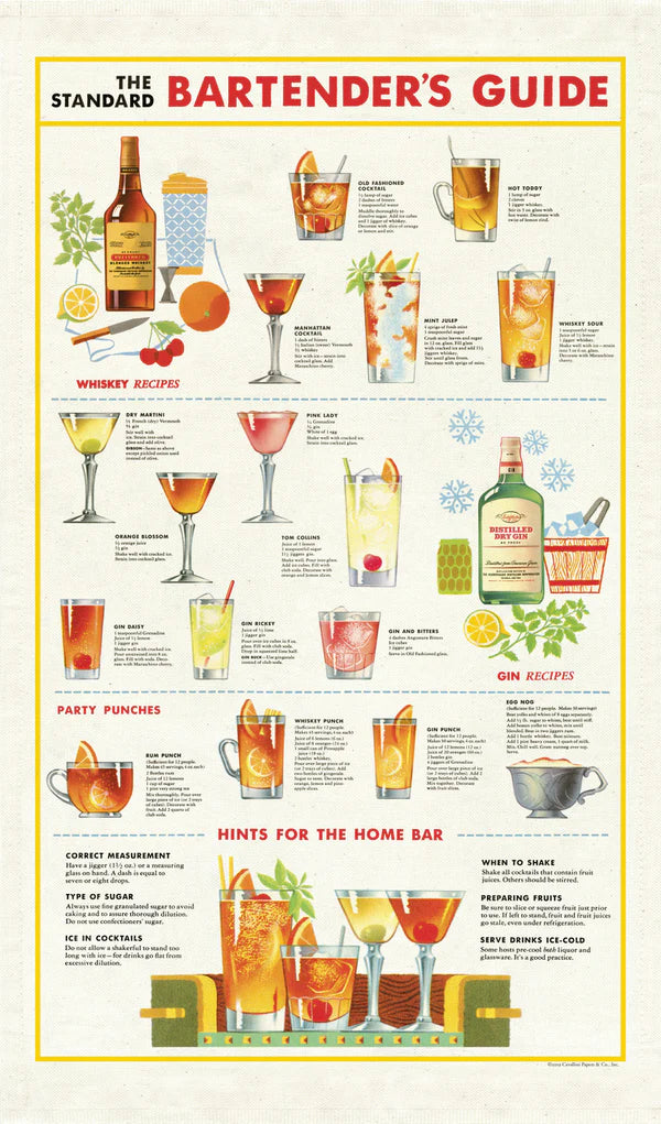 Bartenders Tea Towel