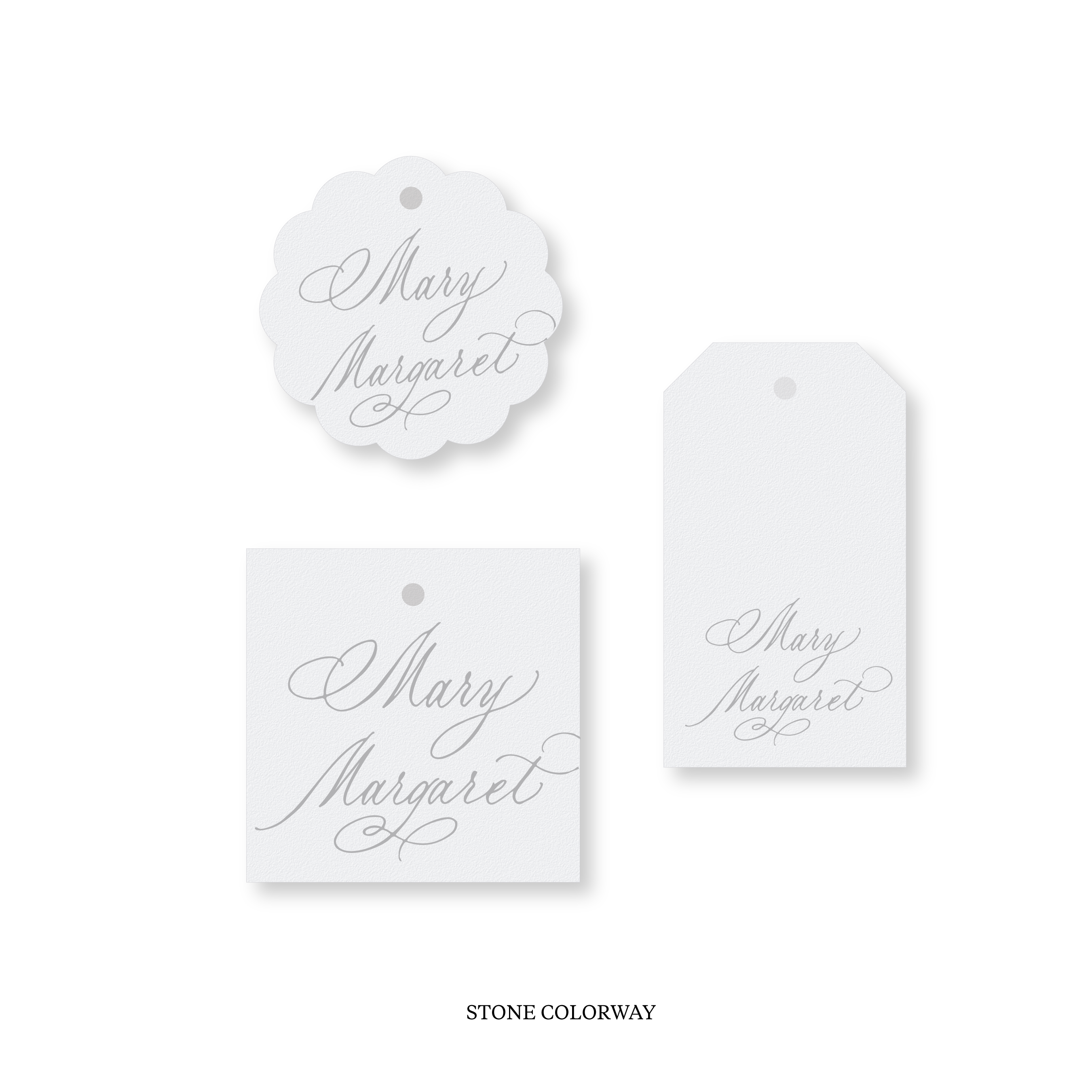 Taylor Calligraphy Classic Printed Tag