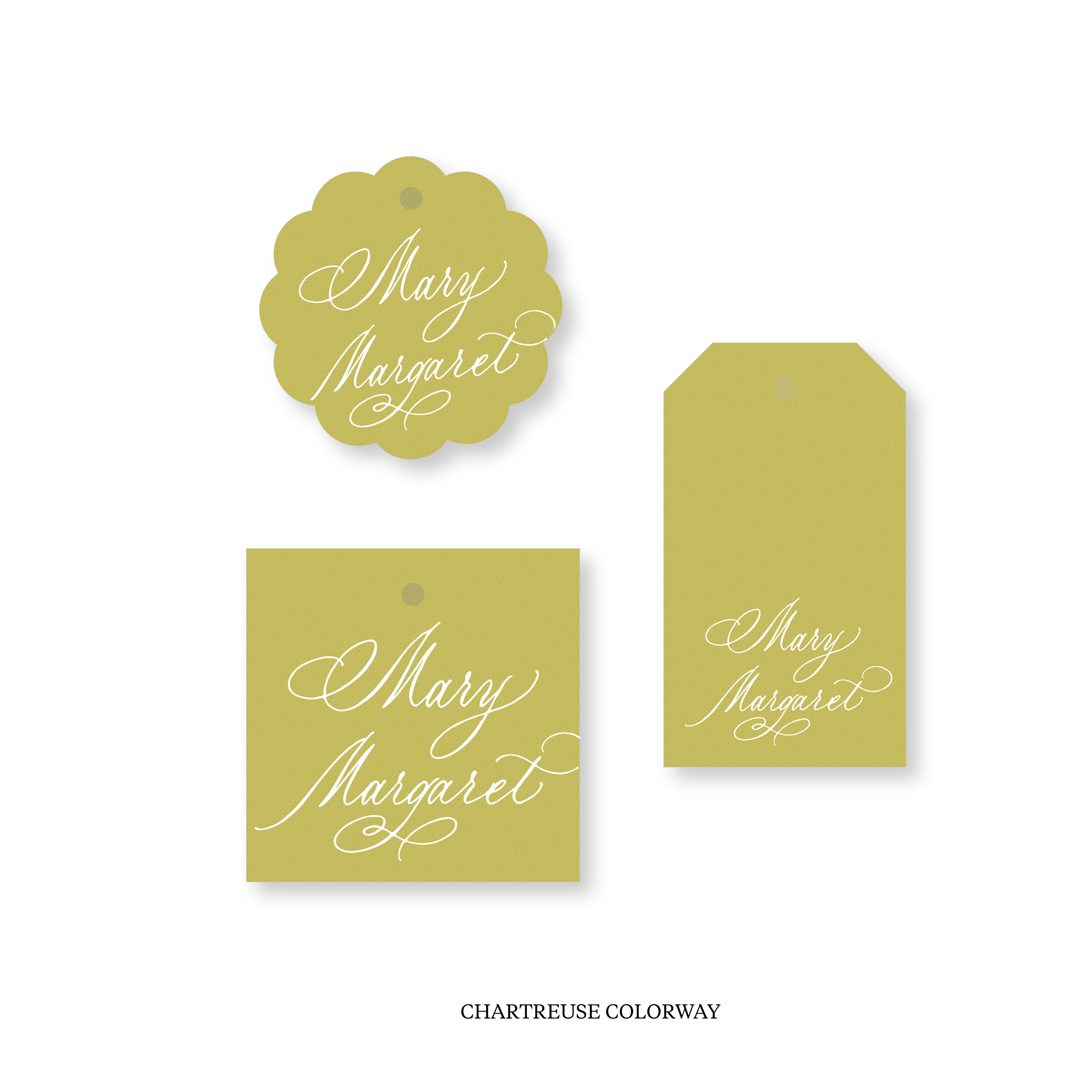 Taylor Calligraphy Classic Printed Tag