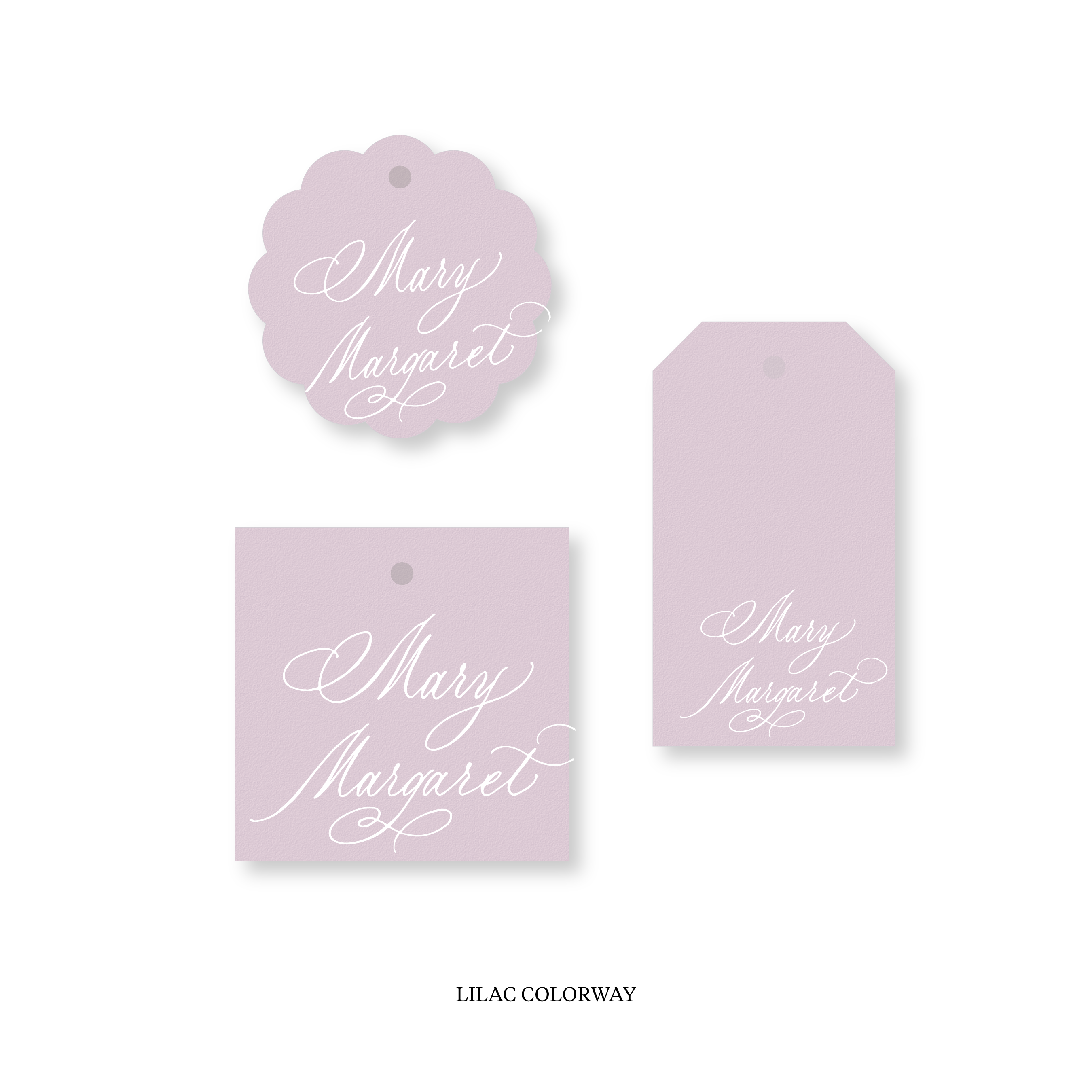 Taylor Calligraphy Classic Printed Tag