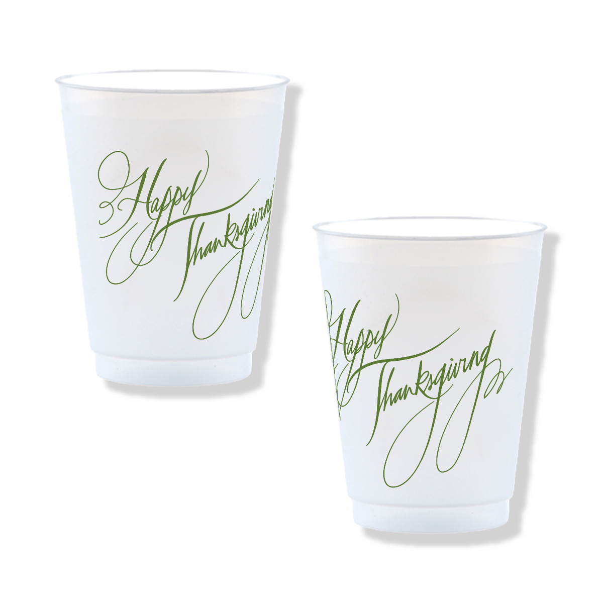 Happy Thanksgiving Reusable Party Cups, 16 oz