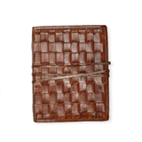 Woven Leather Journal, Large