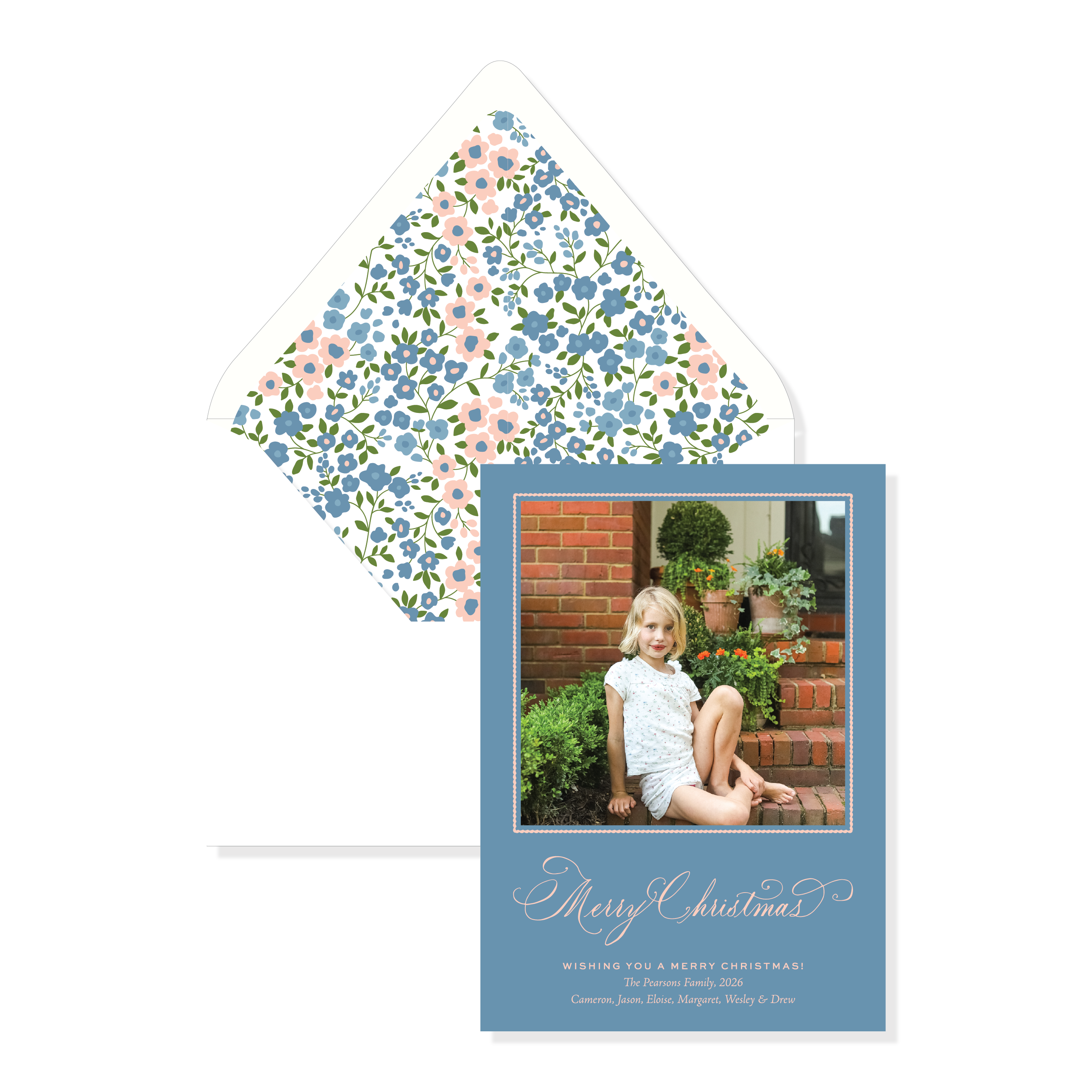 Thistlewood Garden Classic Printed Holiday Card