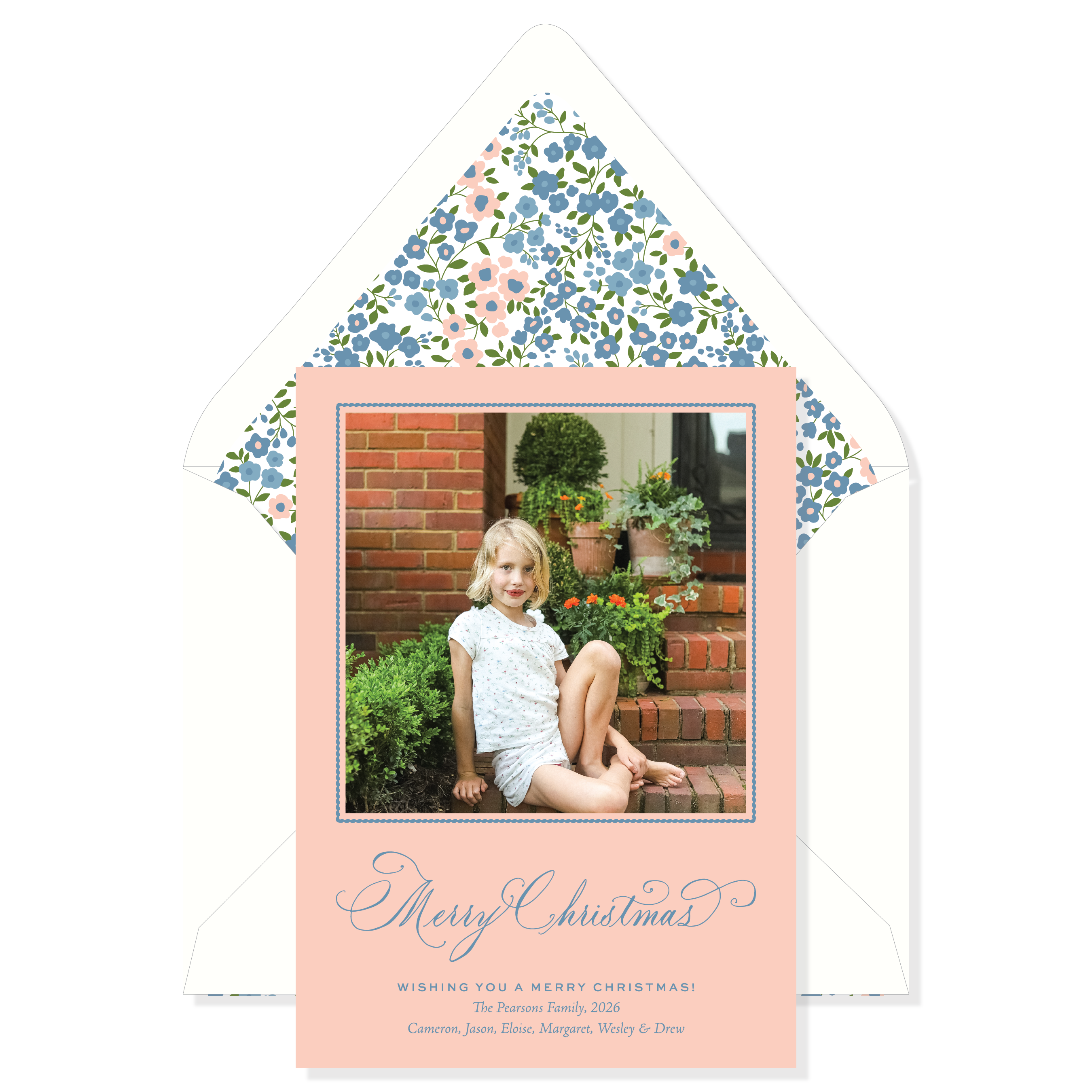 Thistlewood Garden Classic Printed Holiday Card
