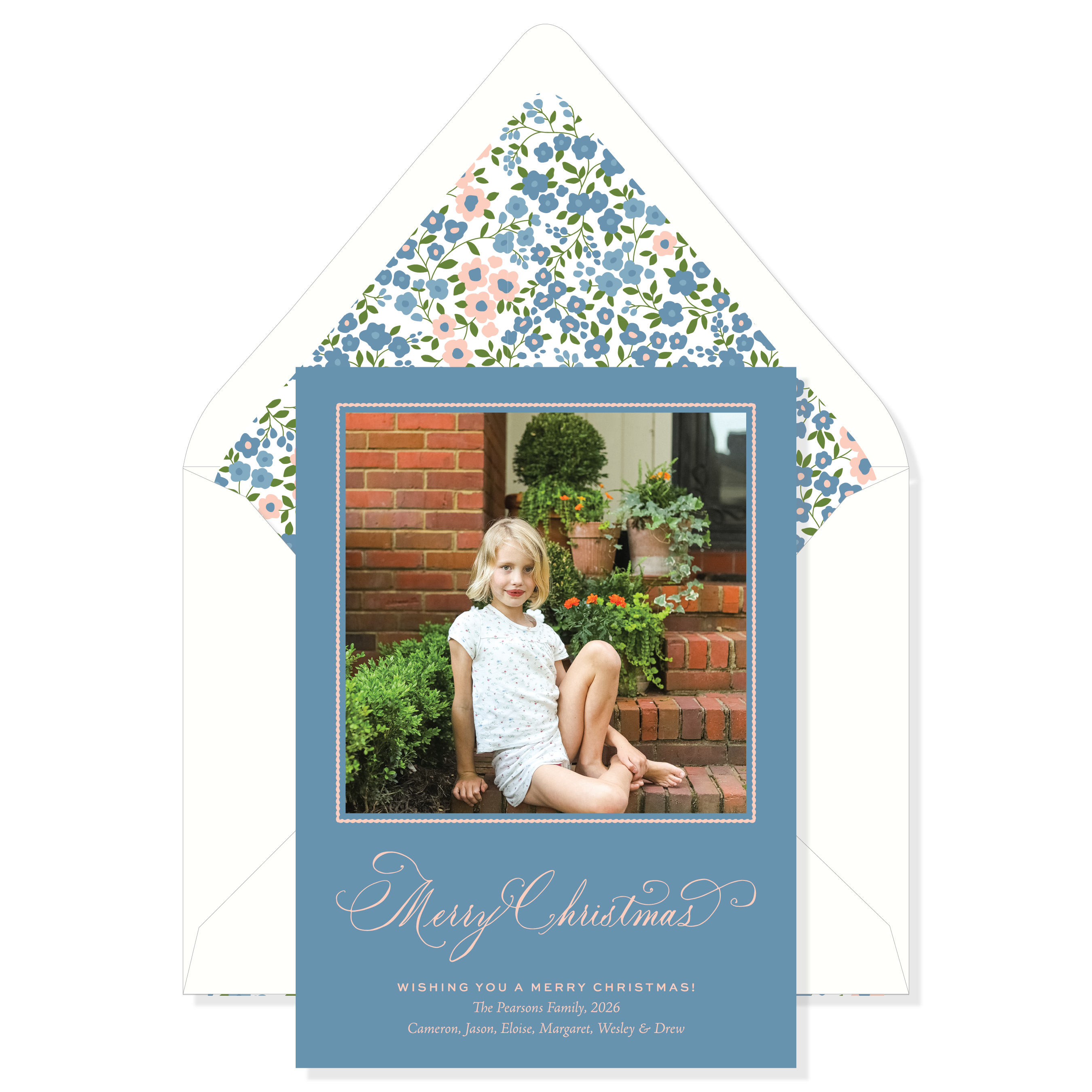 Thistlewood Garden Classic Printed Holiday Card