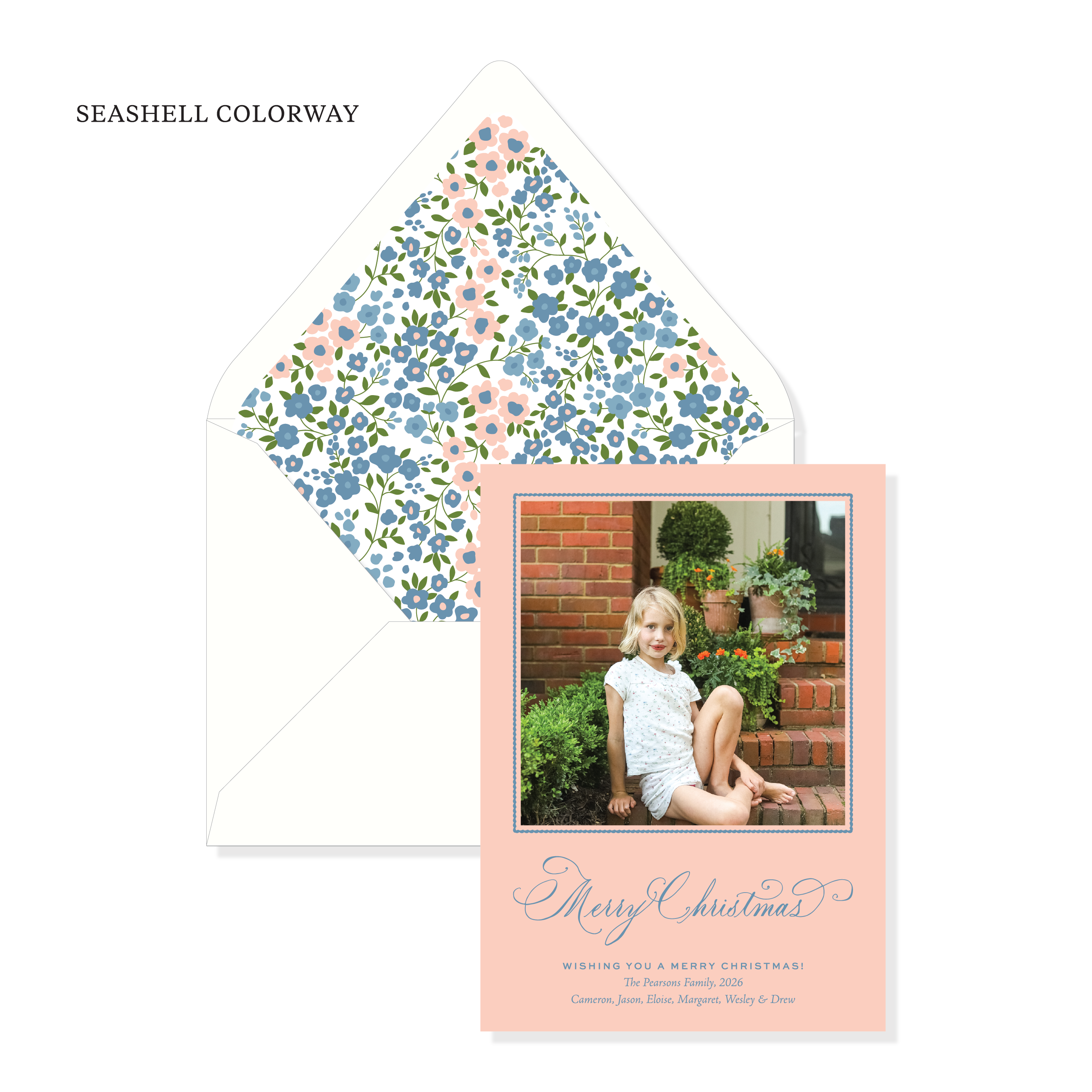 Thistlewood Garden Classic Printed Holiday Card