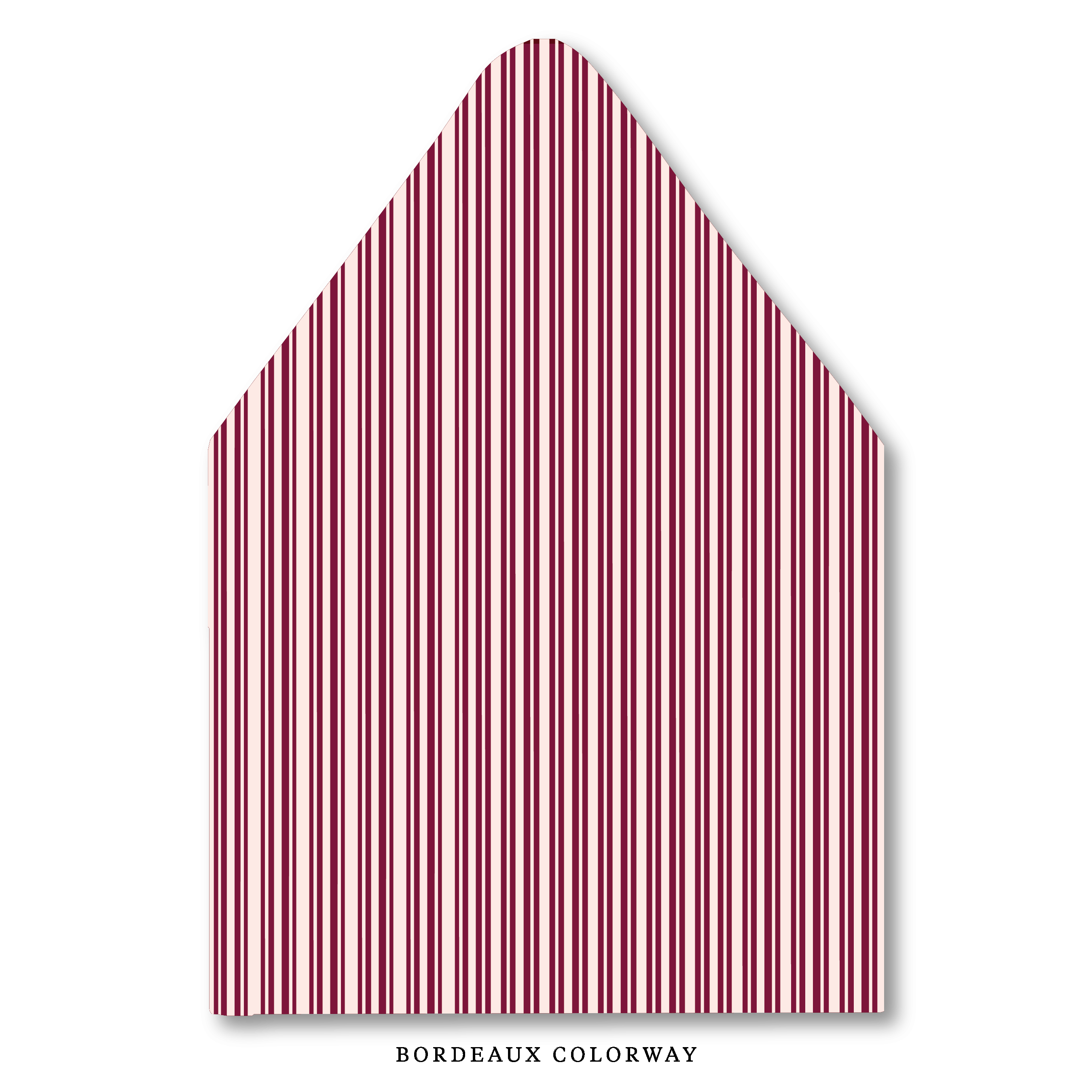 Ticking Stripe Envelope Liner