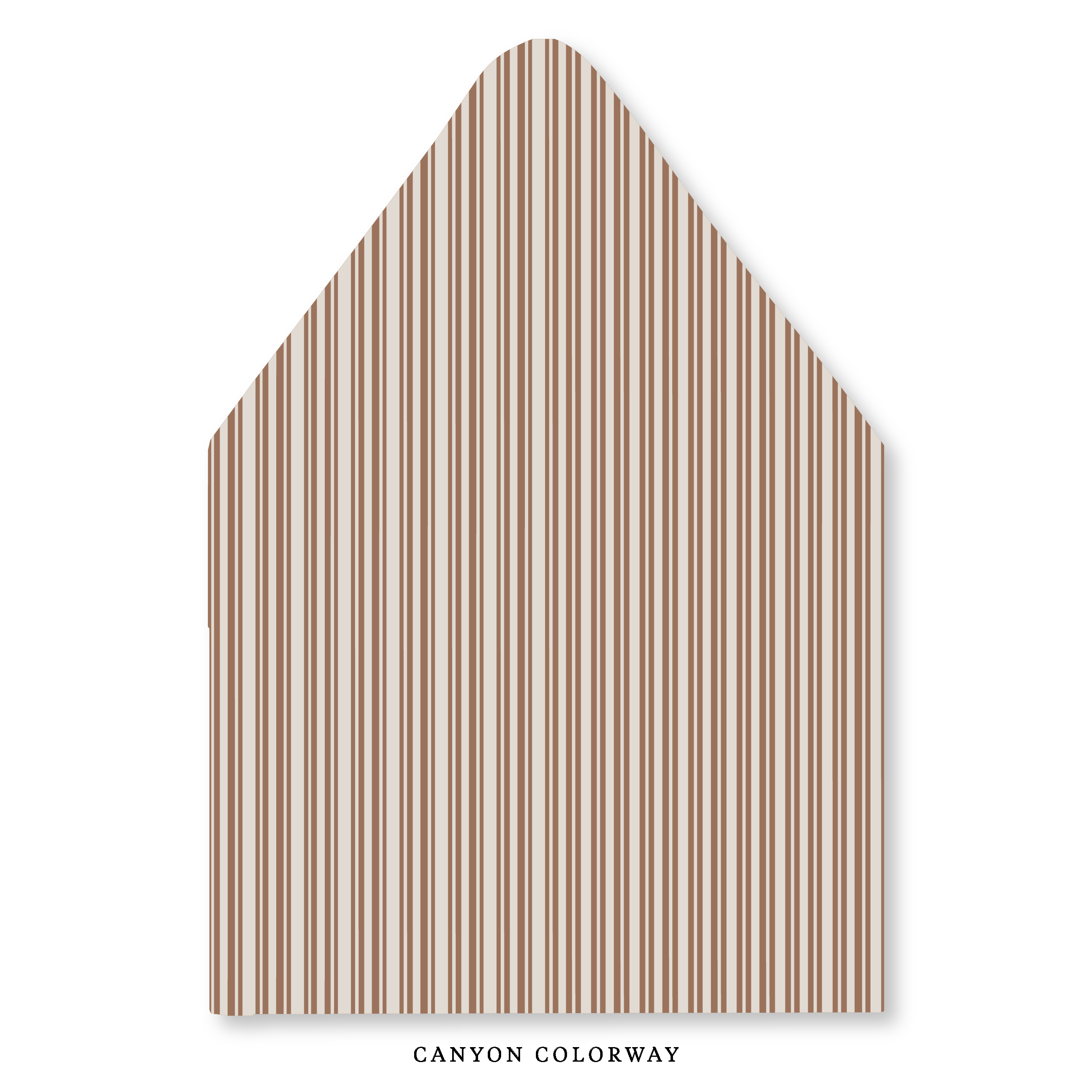 Ticking Stripe Envelope Liner
