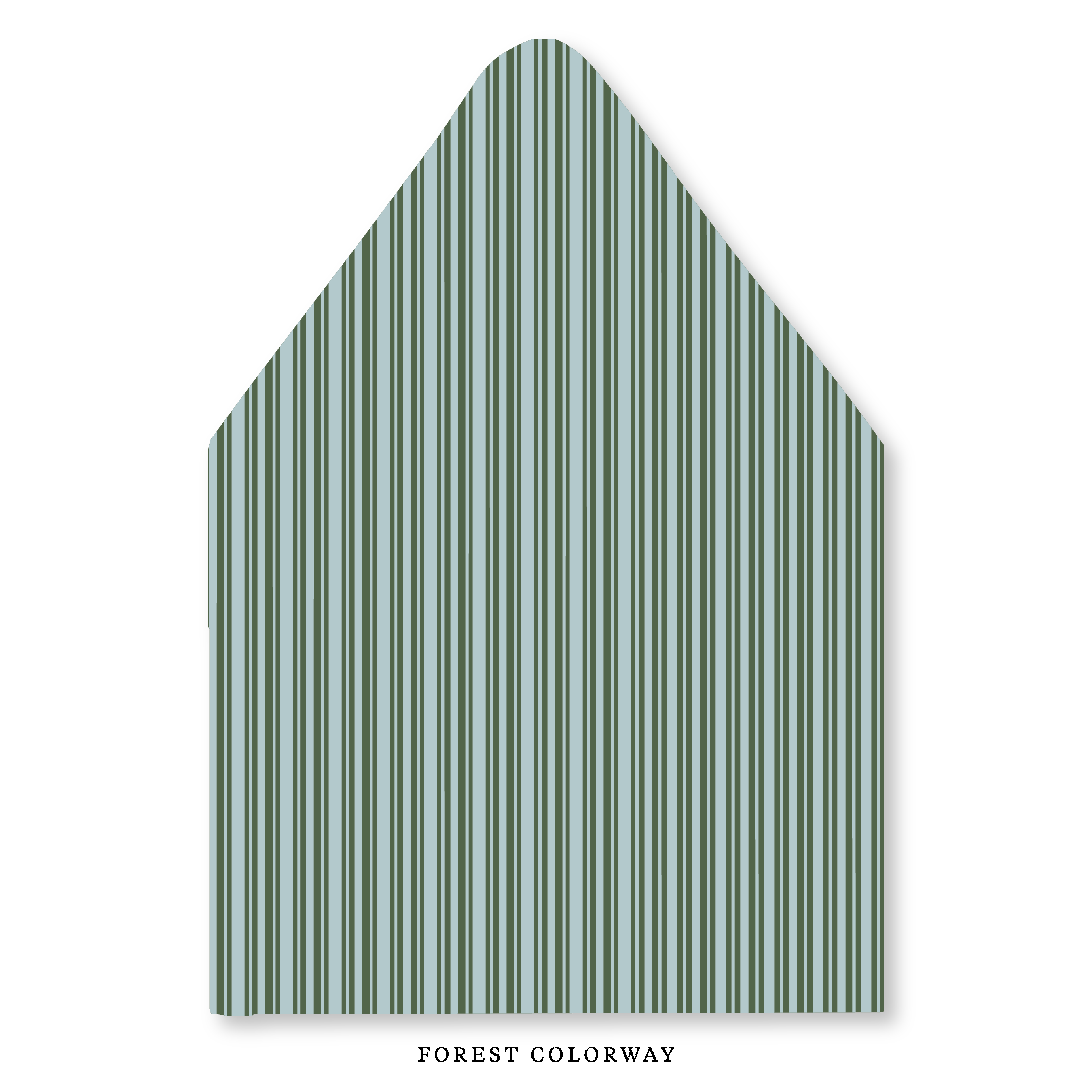 Ticking Stripe Envelope Liner