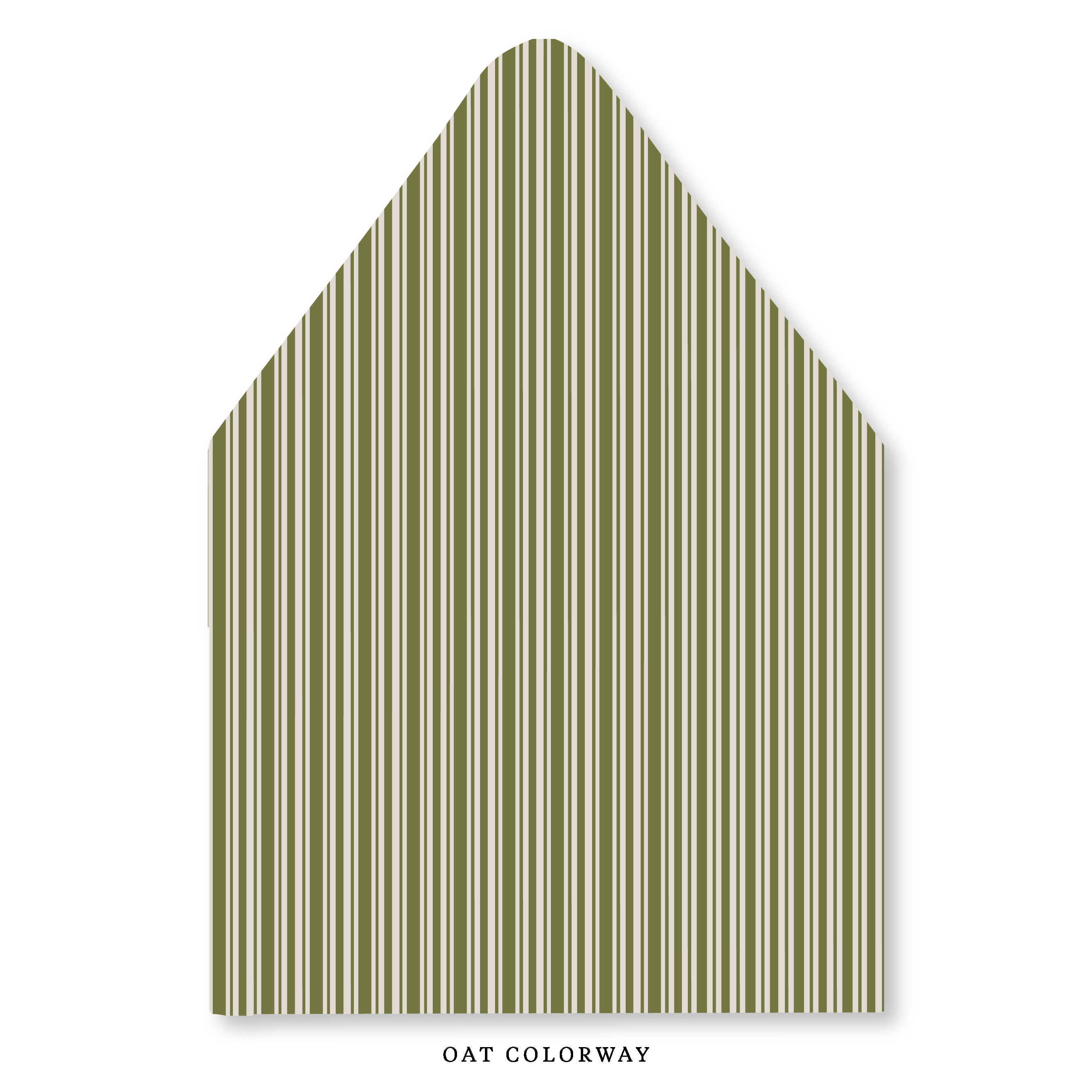 Ticking Stripe Envelope Liner
