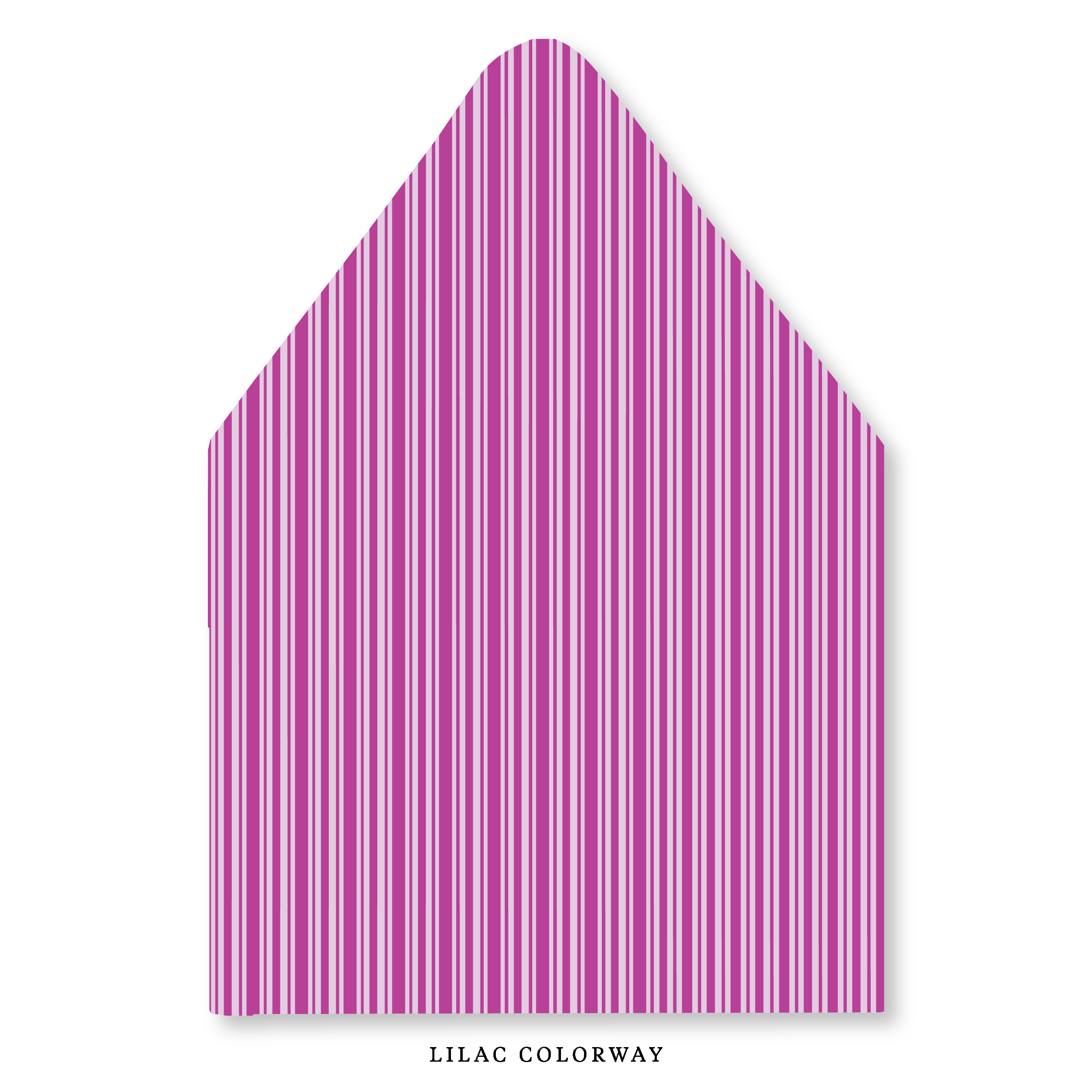 Ticking Stripe Envelope Liner
