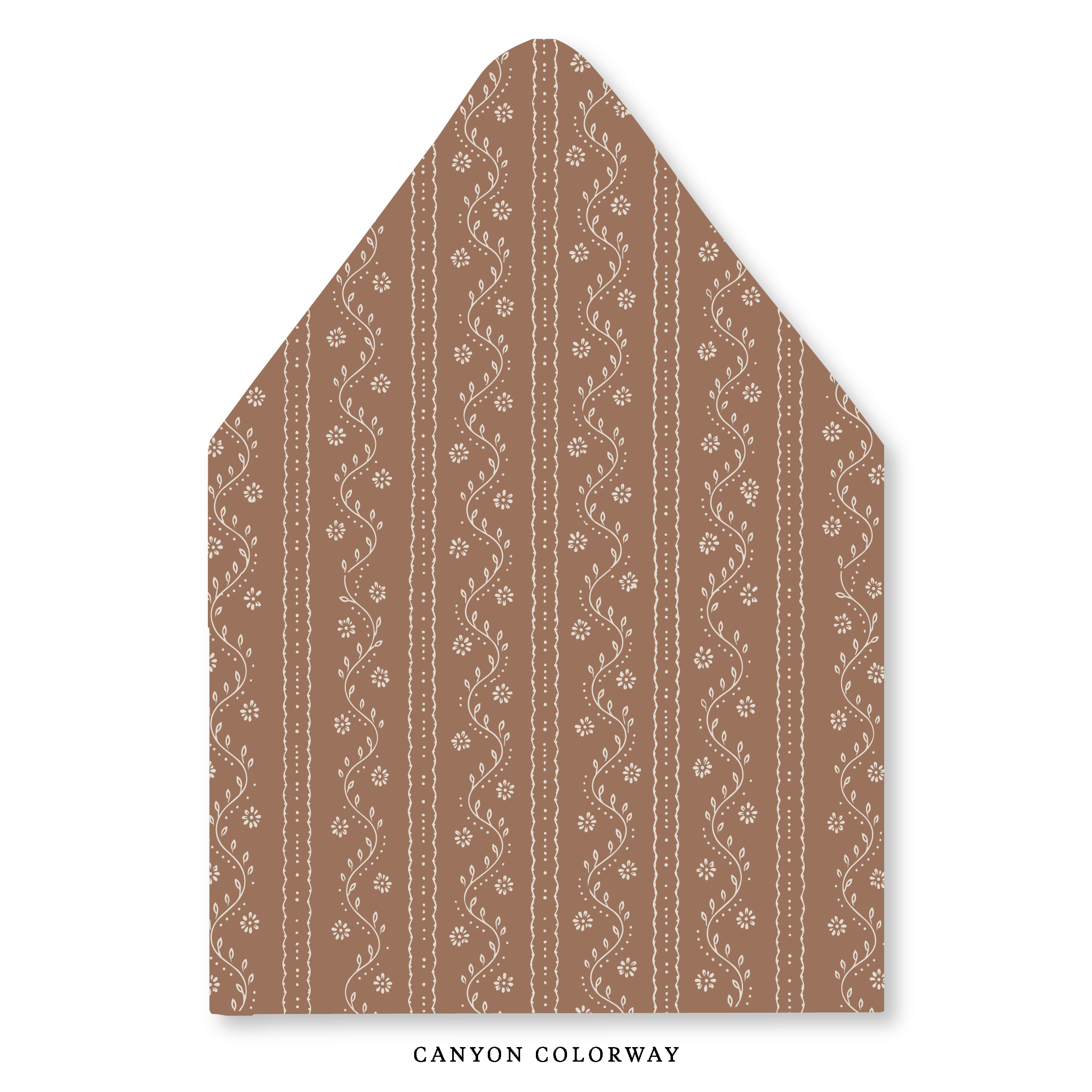 Trellis Stripe Envelope Liner