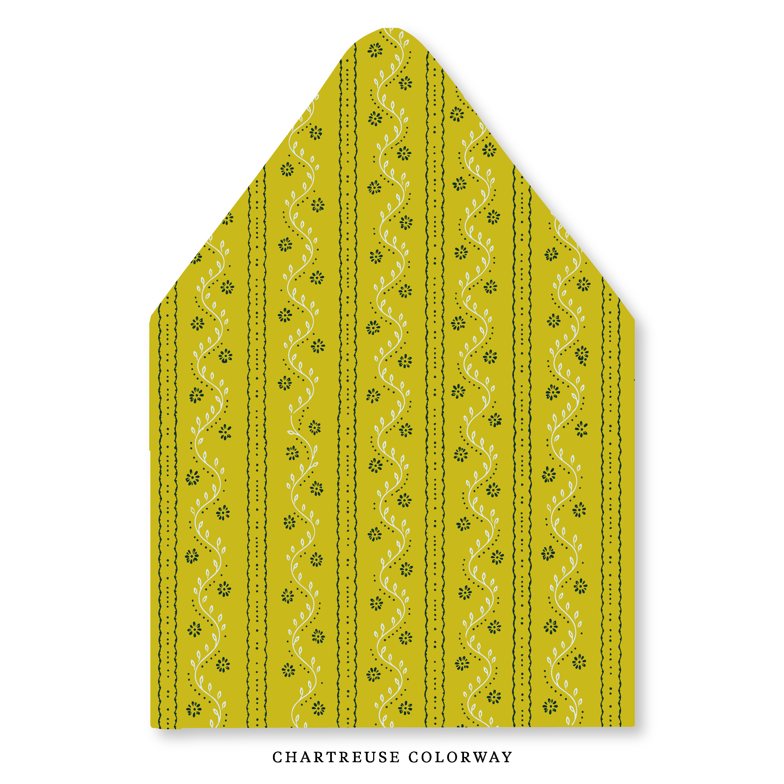 Trellis Stripe Envelope Liner