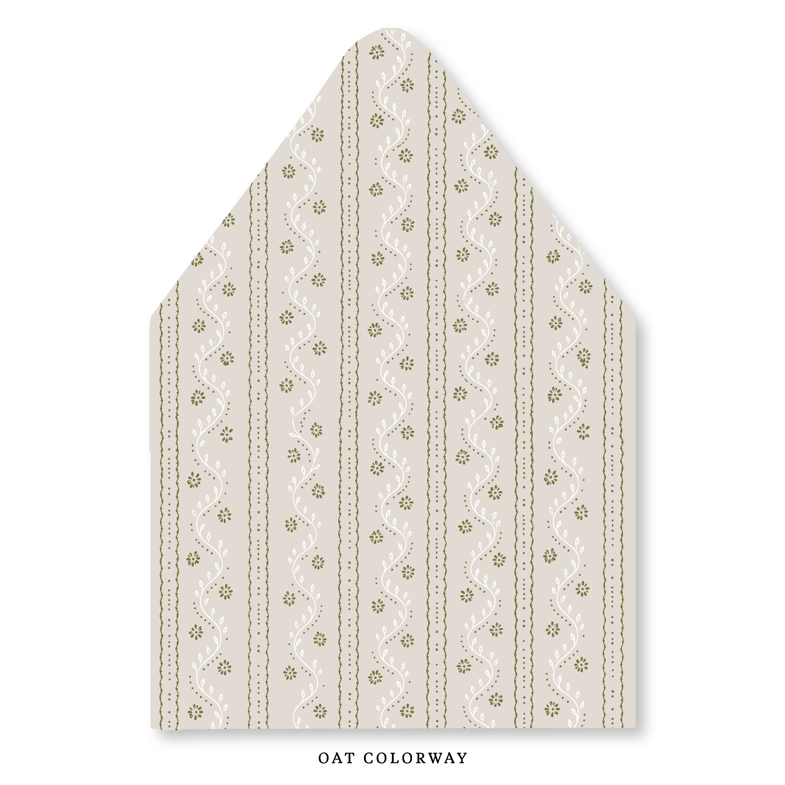 Trellis Stripe Envelope Liner