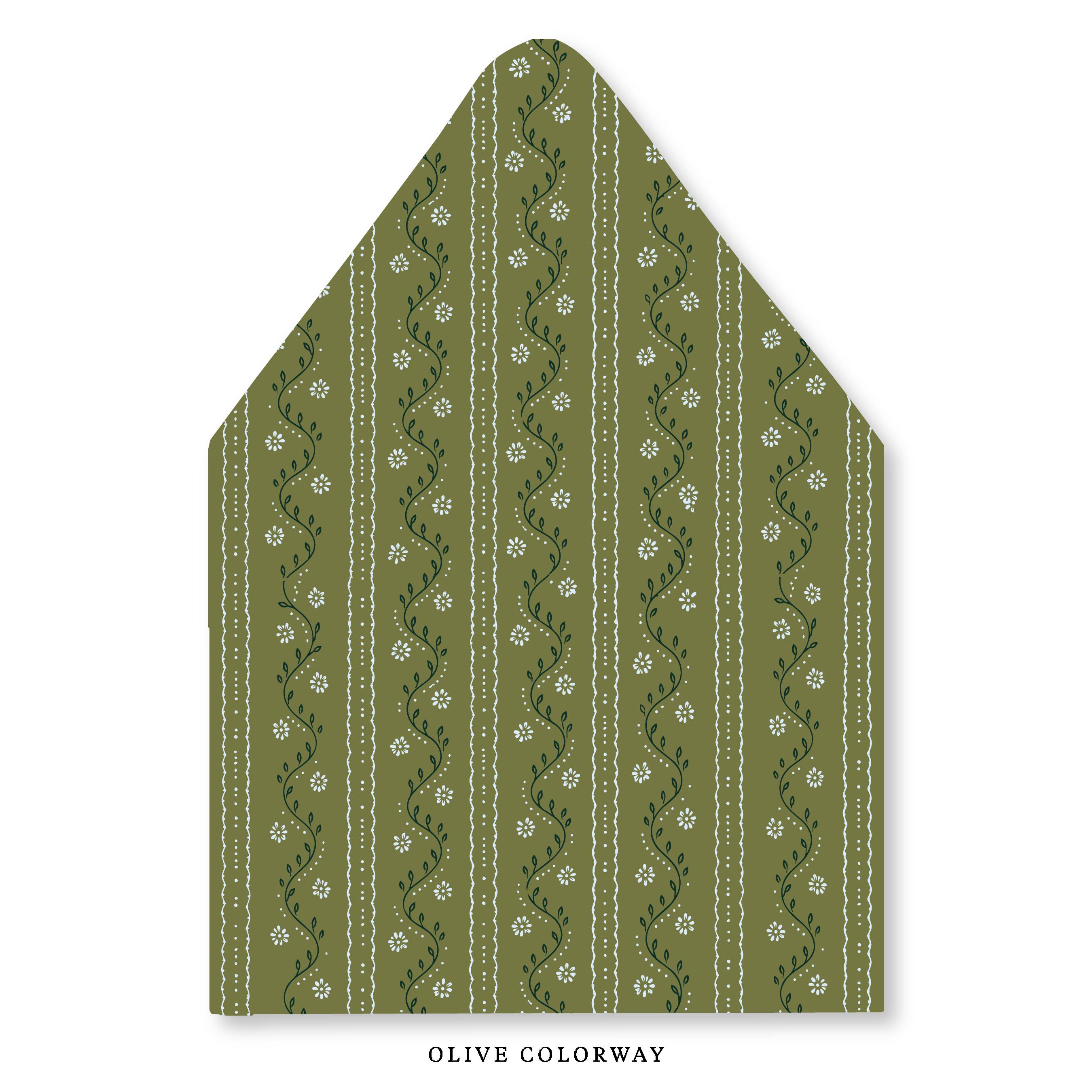 Trellis Stripe Envelope Liner