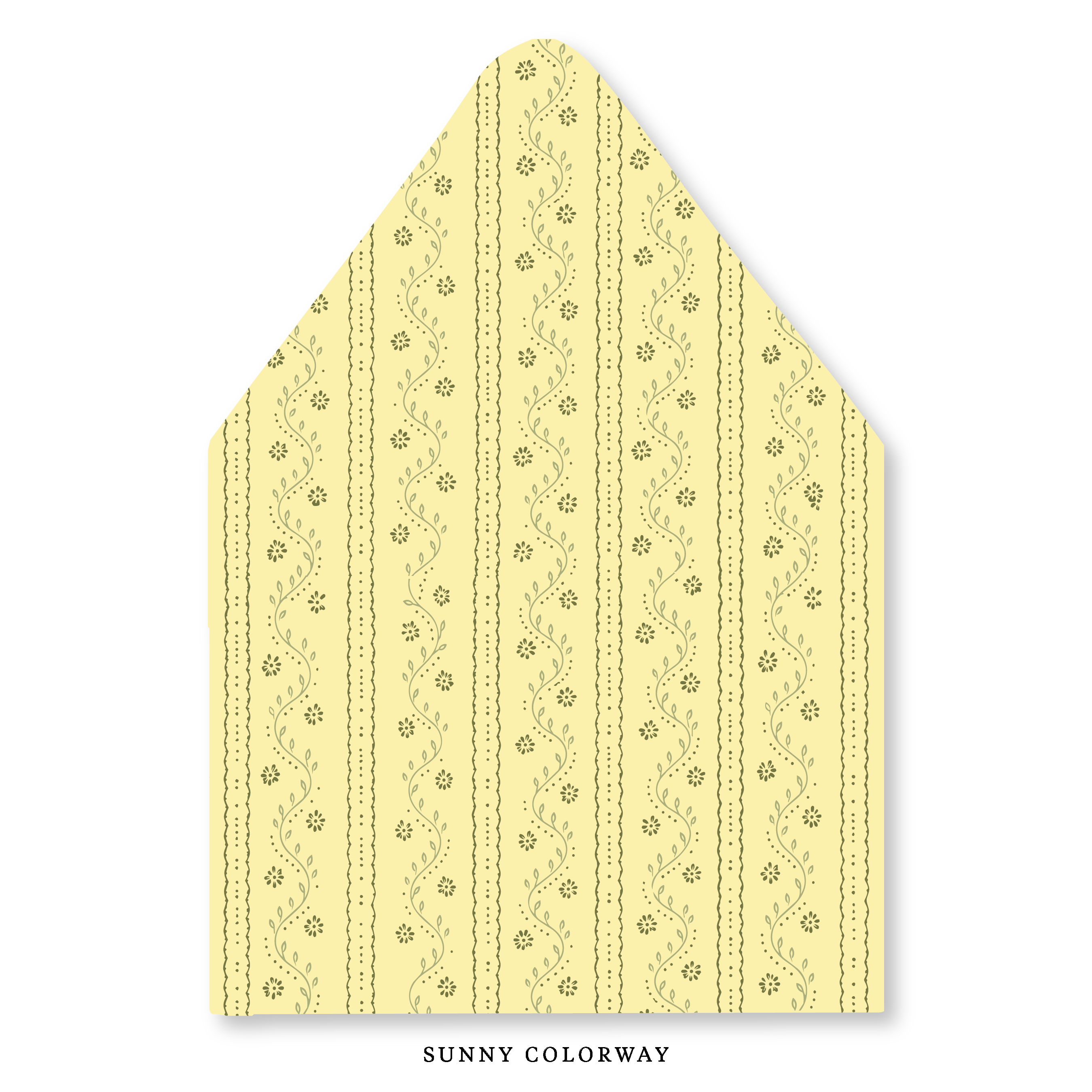 Trellis Stripe Envelope Liner