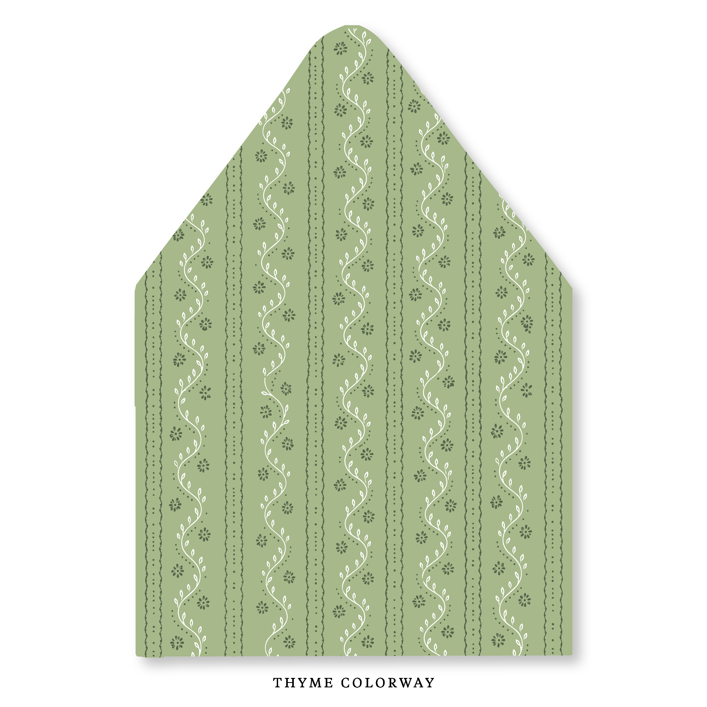 Trellis Stripe Envelope Liner