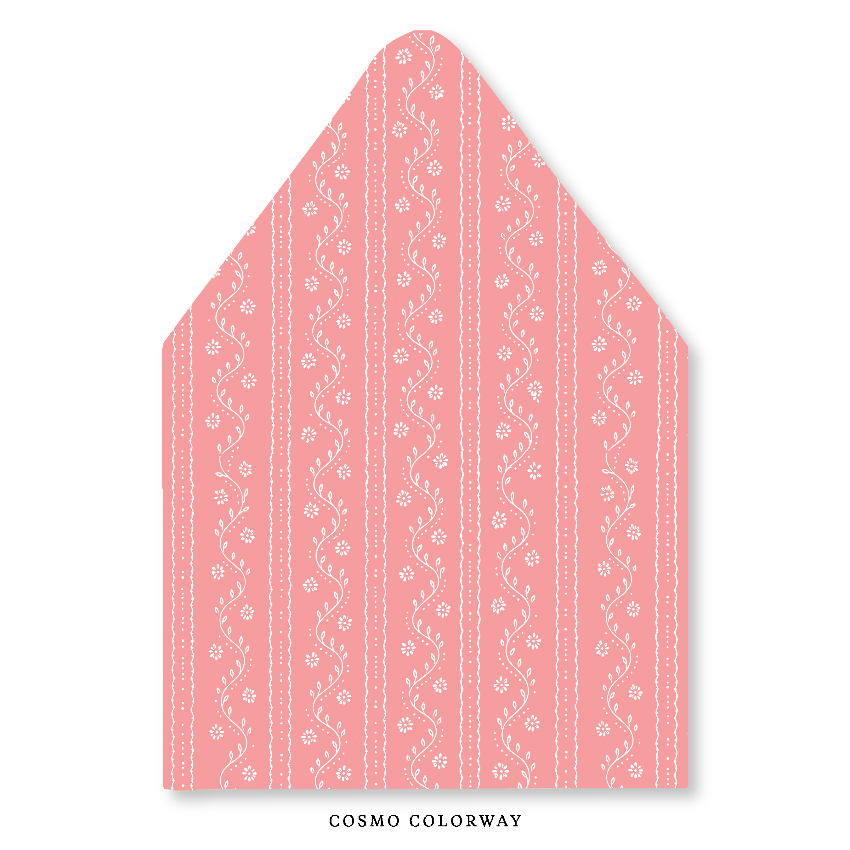 Trellis Stripe Envelope Liner