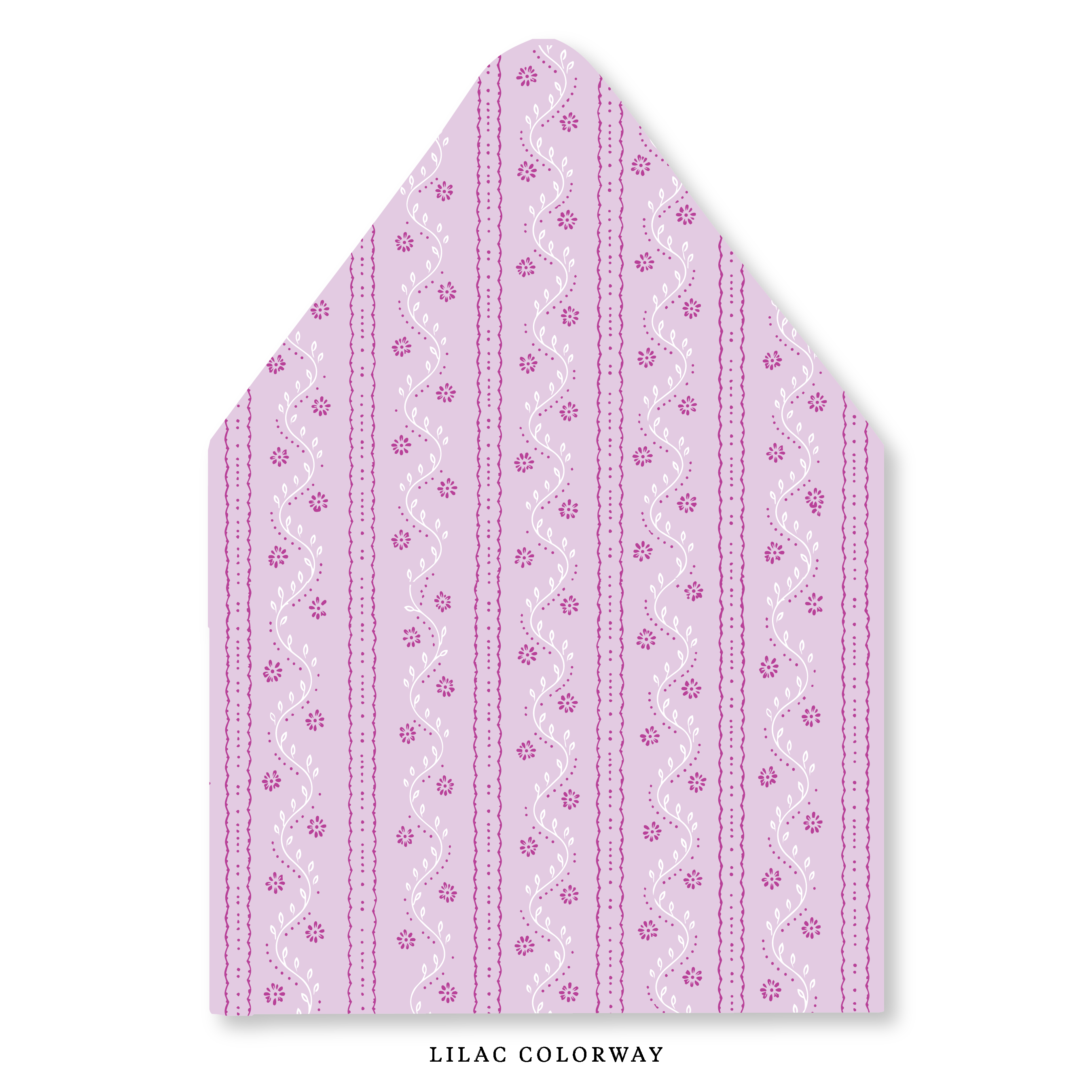 Trellis Stripe Envelope Liner
