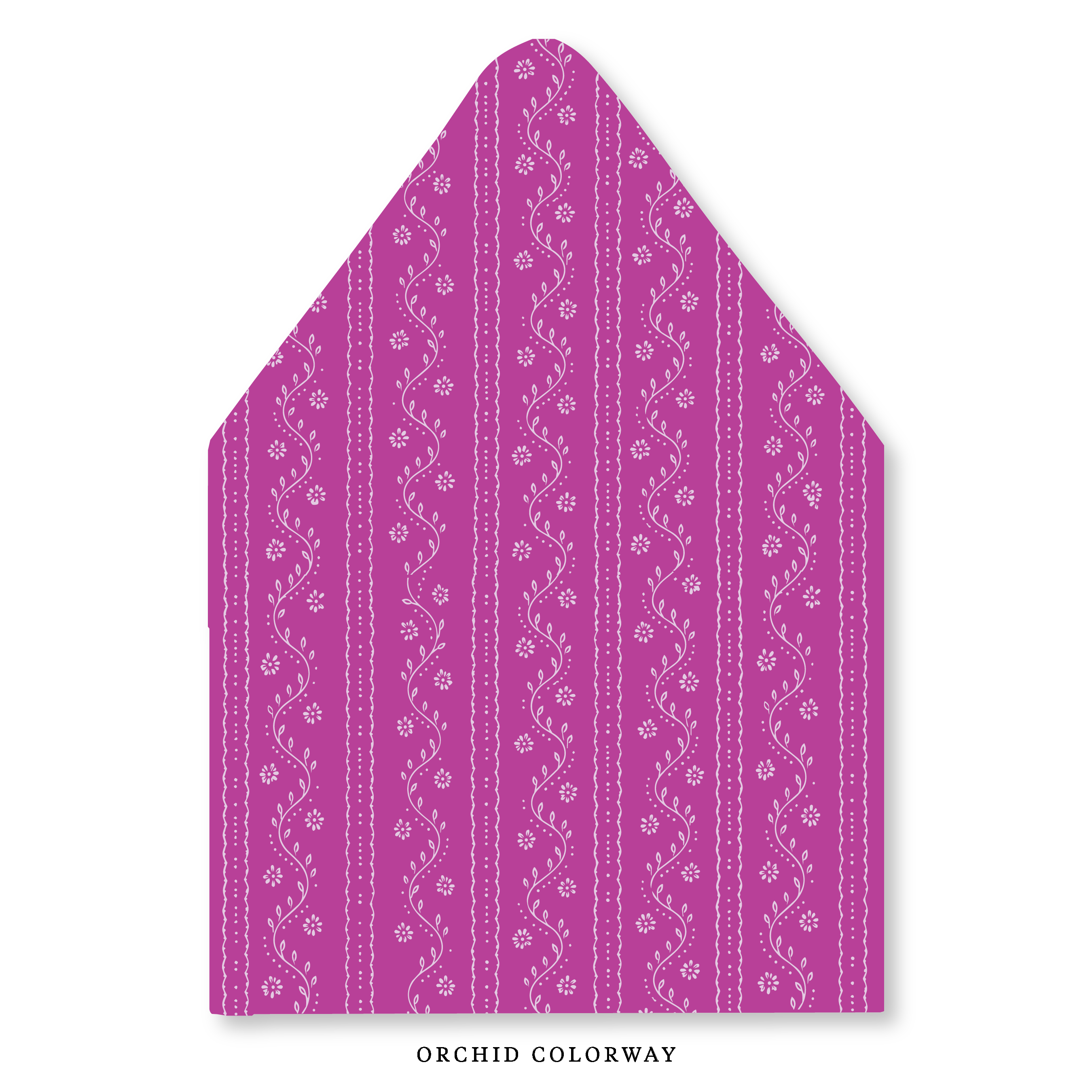 Trellis Stripe Envelope Liner