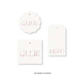 Trimble Classic Printed Tag