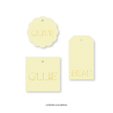 Trimble Classic Printed Tag