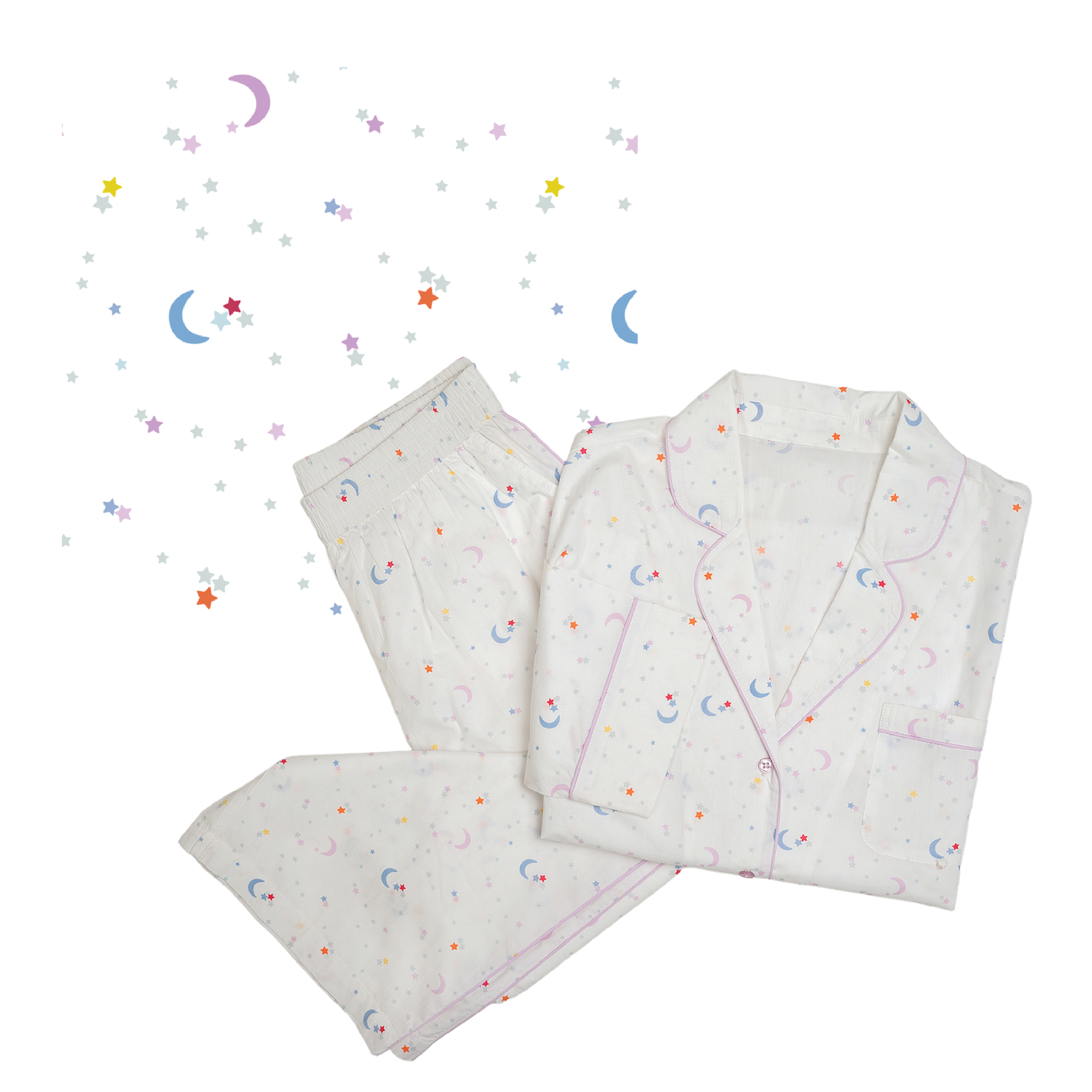 Starry Night Classic Capri Pajamas