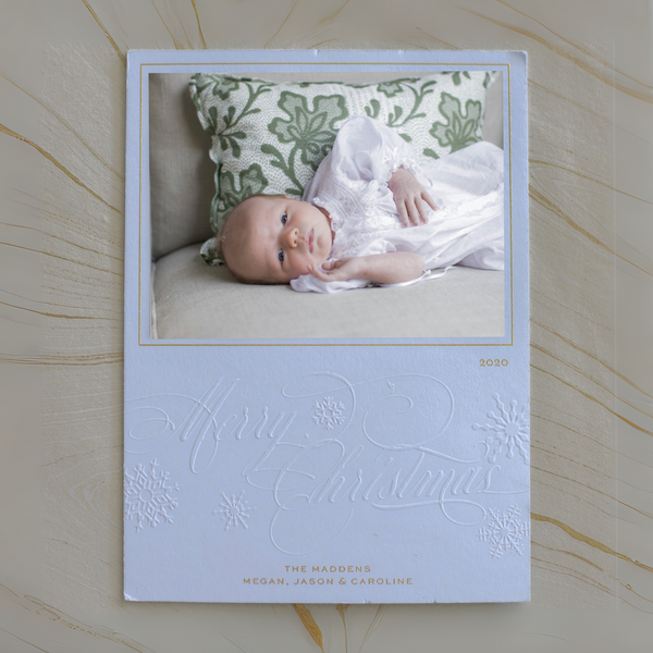 Halley Medium Luxe Holiday Card