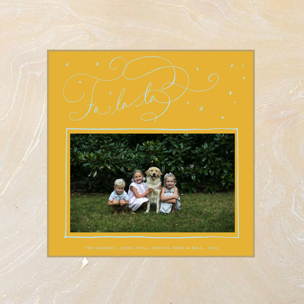 Melrose Large Square Luxe Holiday Card